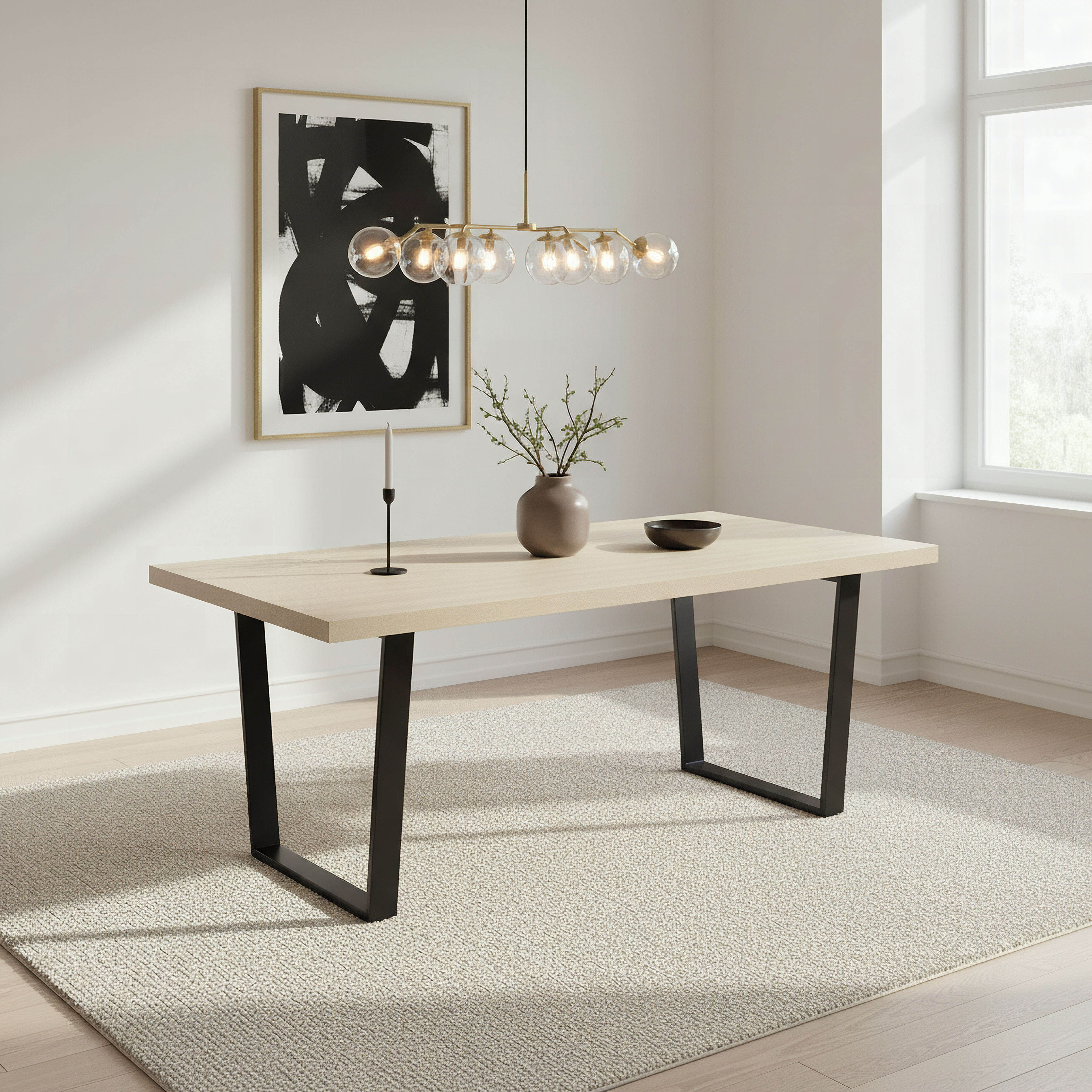 Iris 6-Seater U-Shape Modular Dining Table-hbxdiningroom-diningtablesandsets-diningtables-sixseater-image-5