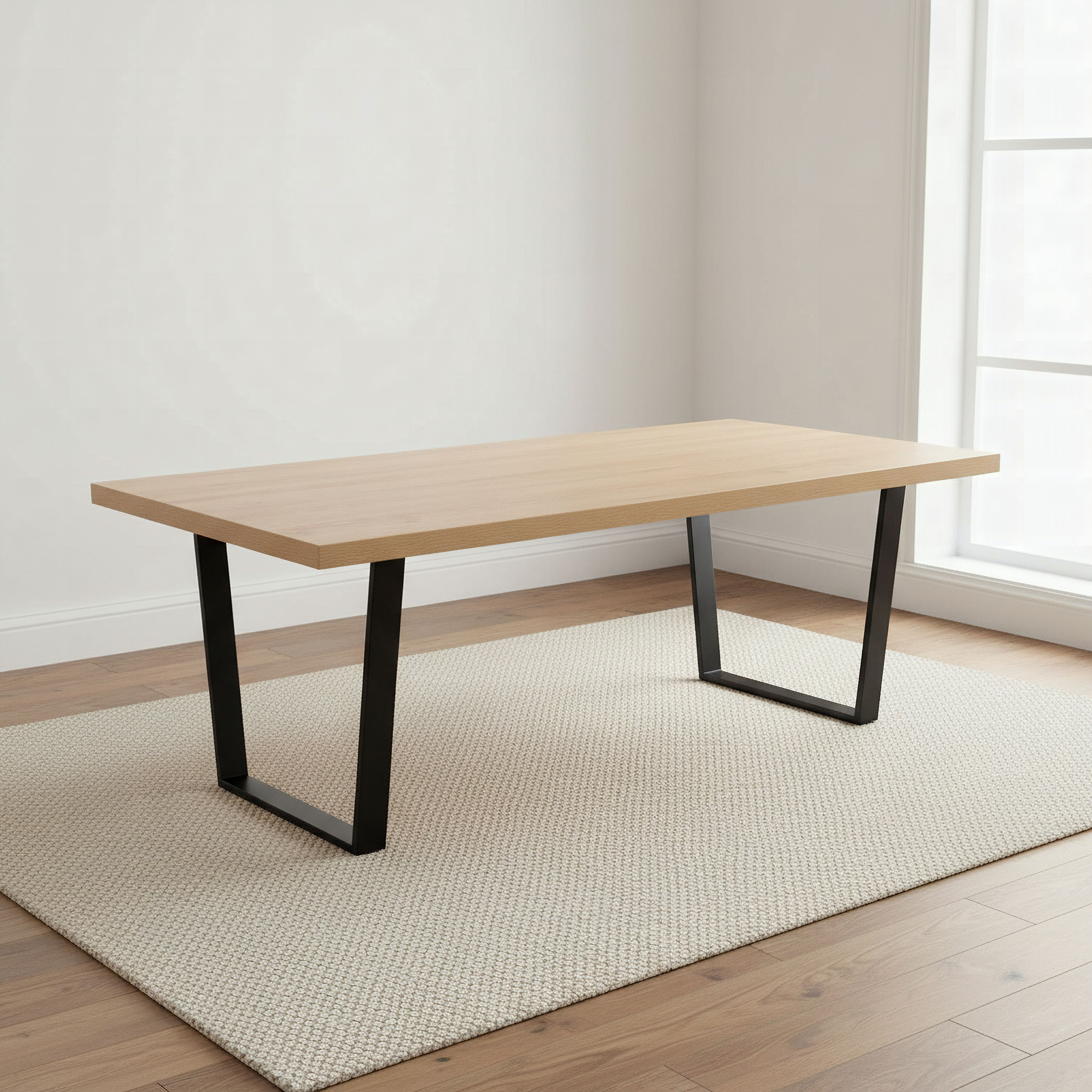 Iris 6-Seater U Shape Modular Dining Table-hbxdiningroom-diningtablesandsets-diningtables-sixseater-image-1