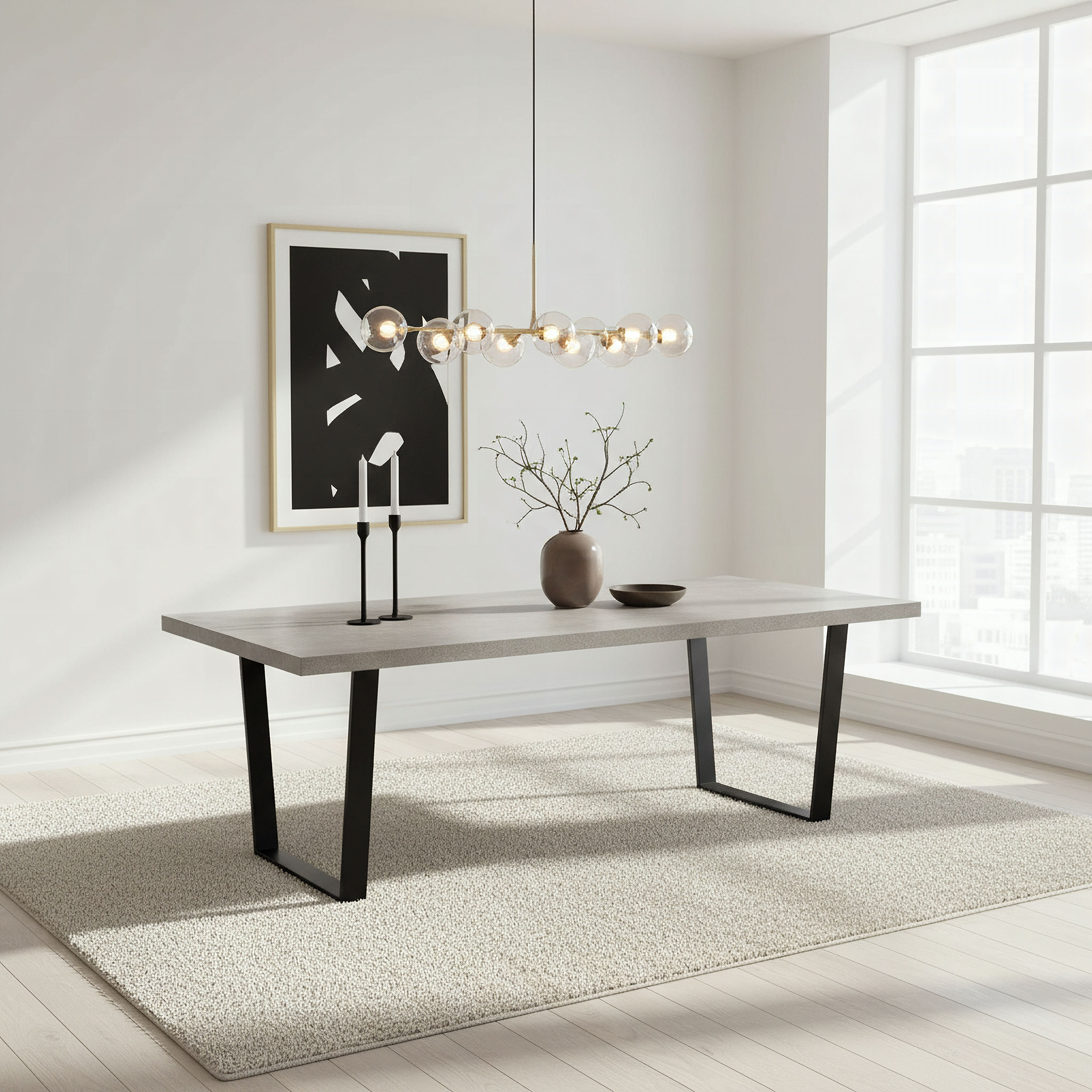 Iris 6-Seater U-Shape Modular Dining Table-hbxdiningroom-diningtablesandsets-diningtables-sixseater-image-5