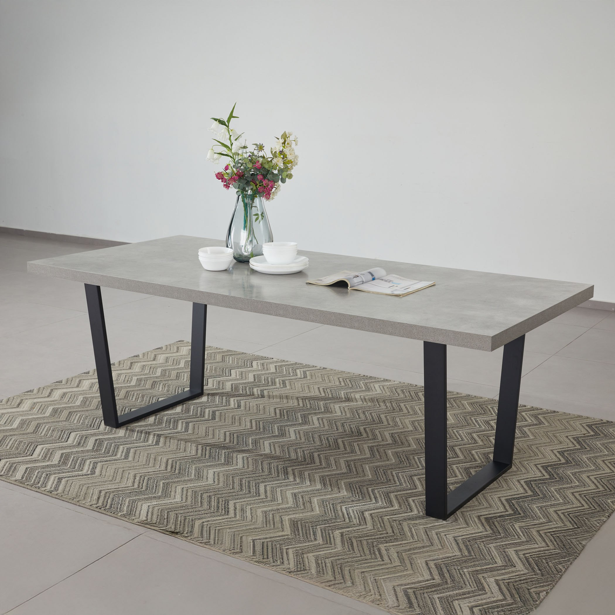 Iris 6-Seater U-Shape Modular Dining Table-hbxdiningroom-diningtablesandsets-diningtables-sixseater-image-6