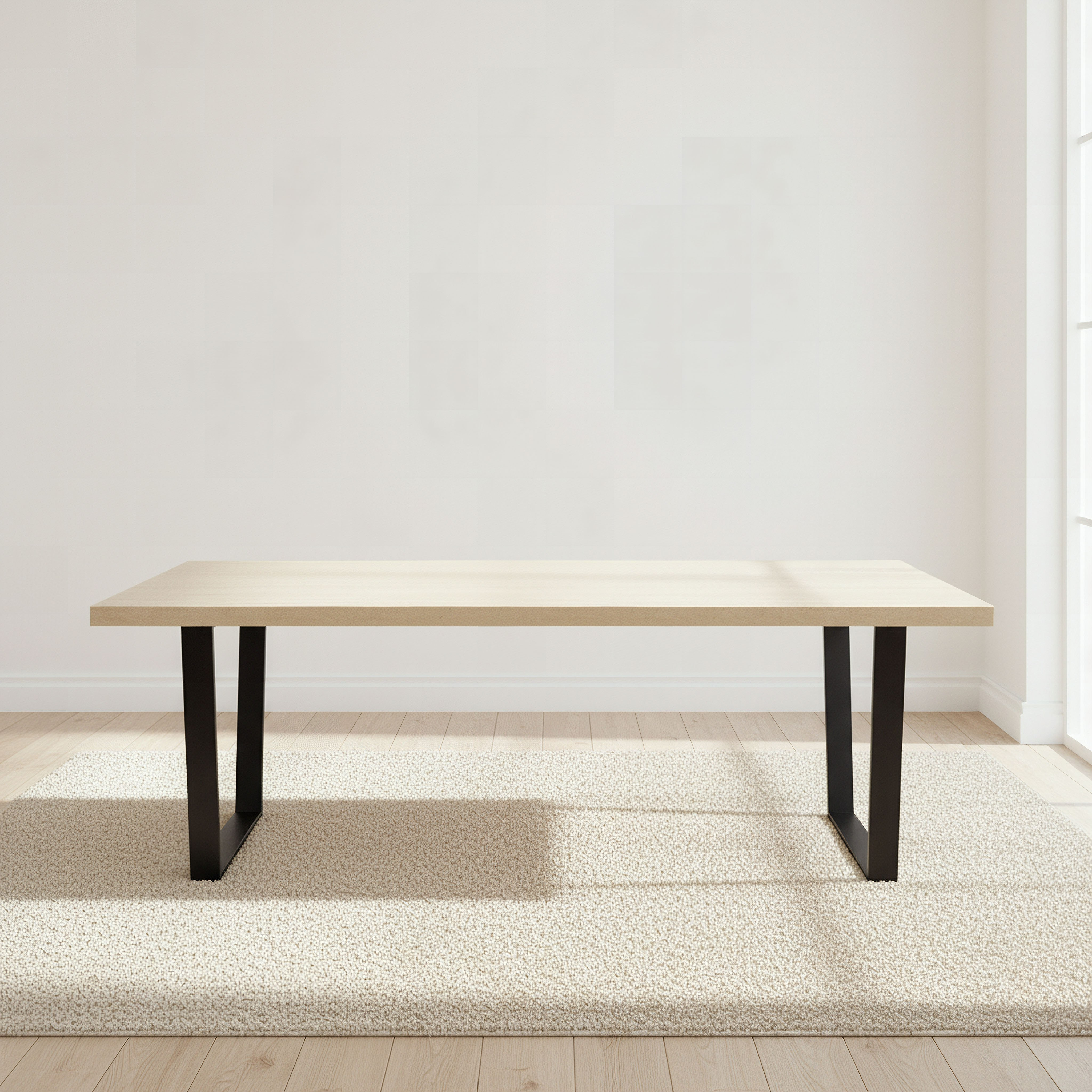 Iris 8-Seater U Shape Modular Dining Table-hbxfurniture-diningroom-diningsets-eightseater-image-2