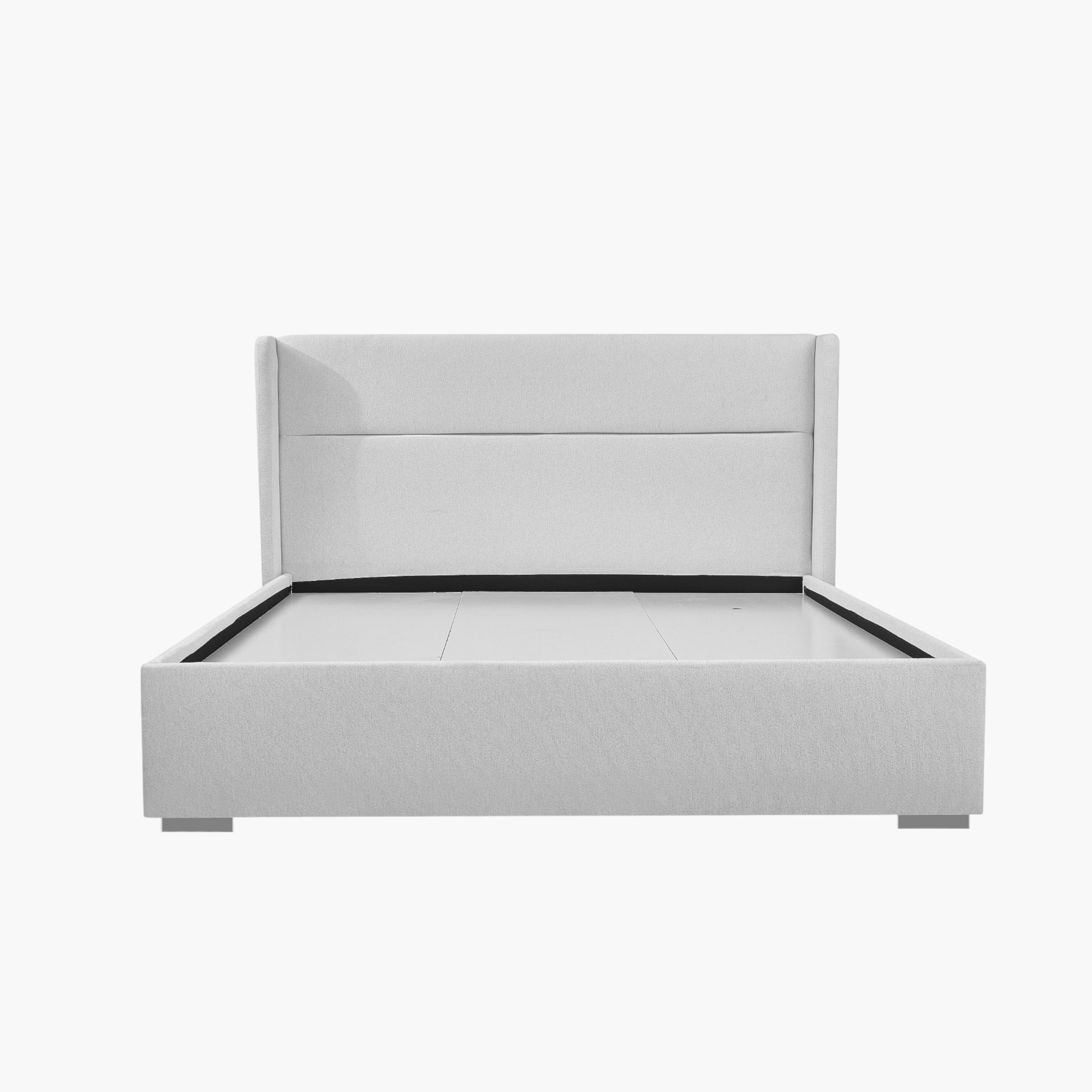 Orion Ray Wing Smart Upholstered King Bed - 180x200 cm-hbxfurniture-bedsandbedsets-beds-king-image-1