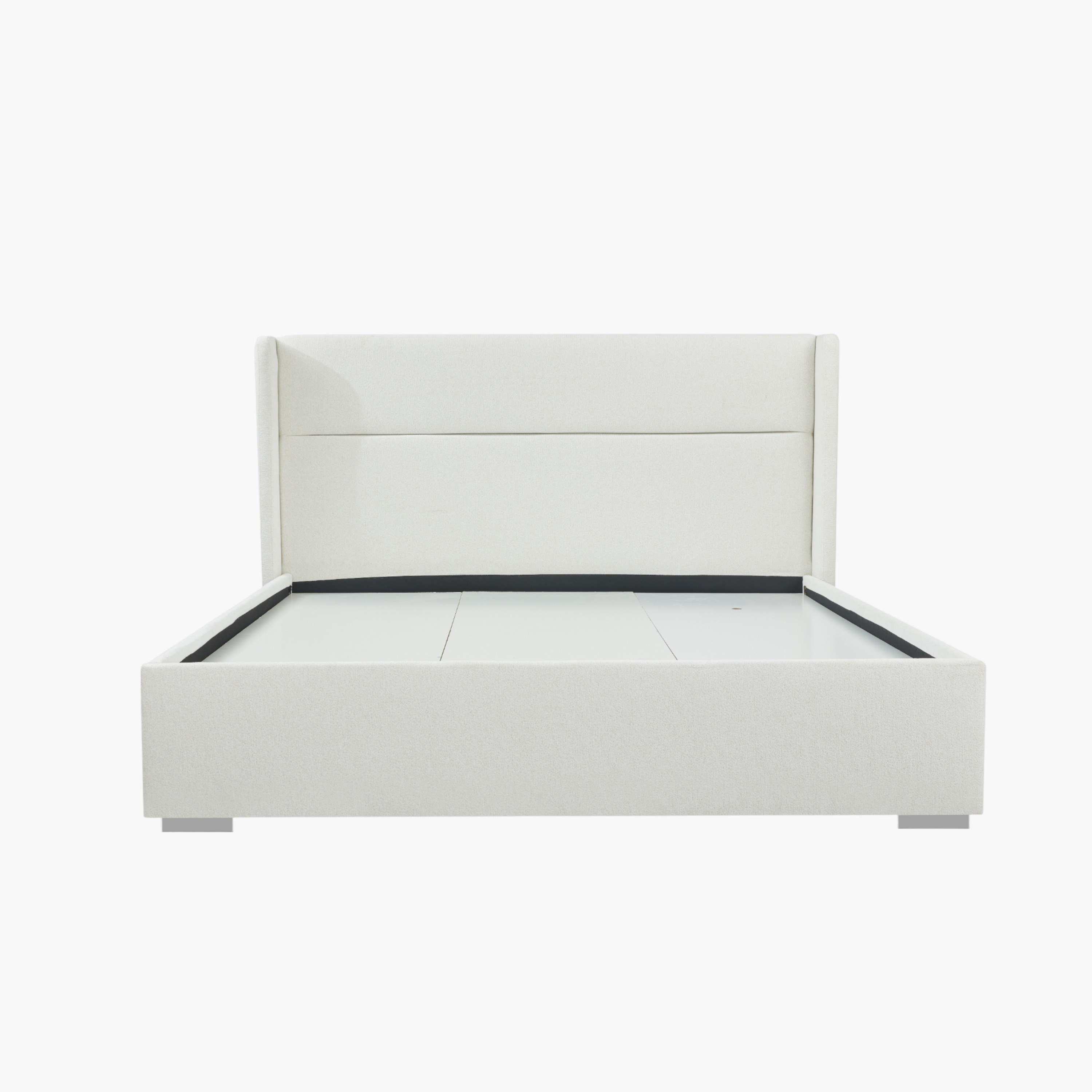 Orion Ray Wing Smart Upholstered King Bed - 180x200 cm-hbxfurniture-bedsandbedsets-beds-king-image-1