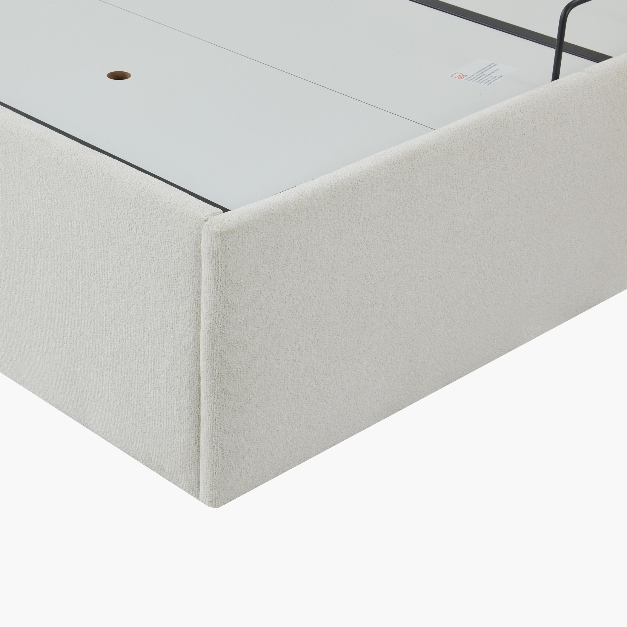 Orion Ray Wing Smart Hydraulic Storage Upholstered King Bed - 180x200 cm-hbxfurniture-bedsandbedsets-beds-king-image-11