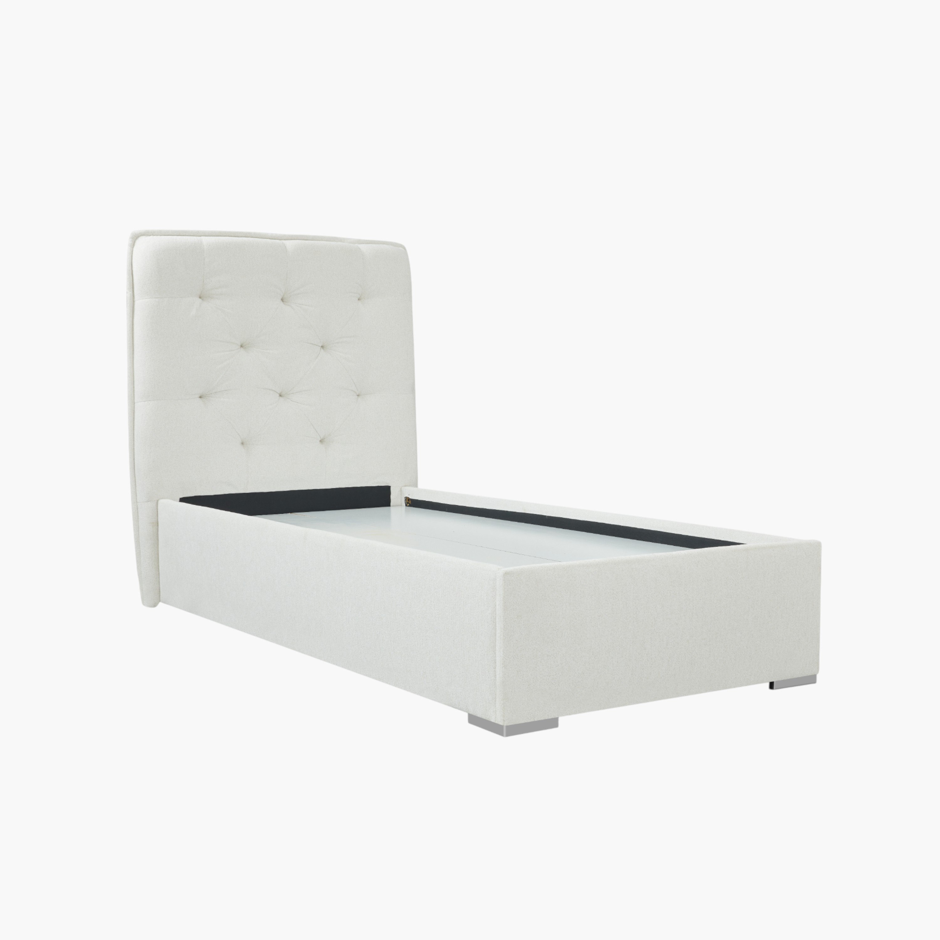 Orion Chester Smart Upholstered Single Bed - 90x200 cm-hbxbedroom-bedsandbedsets-bedroompackages-image-2