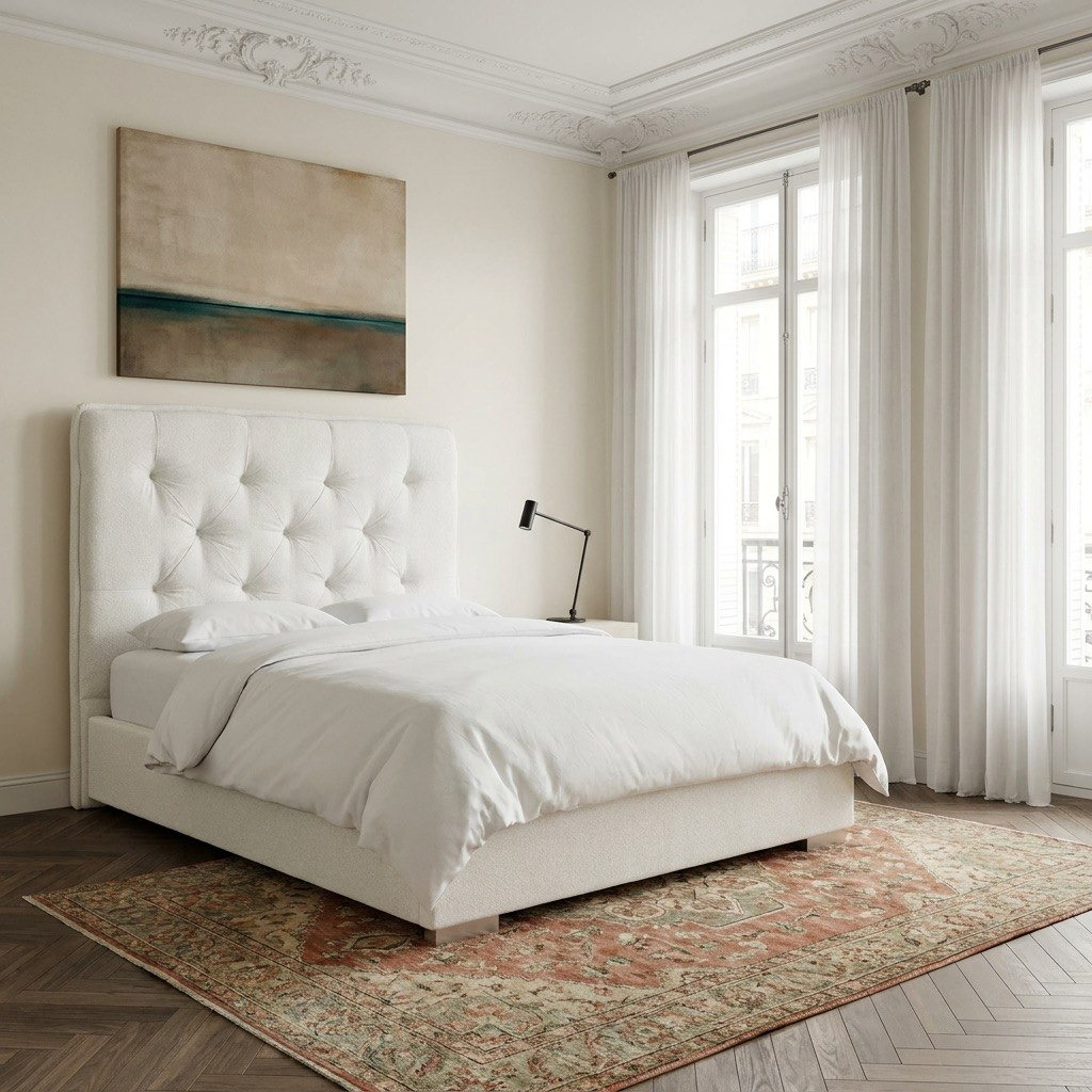Orion Chester Smart Upholstered Twin Bed - 120x200 cm-hbxbedroom-bedsandbedsets-upholsteredbeds-twin-image-1