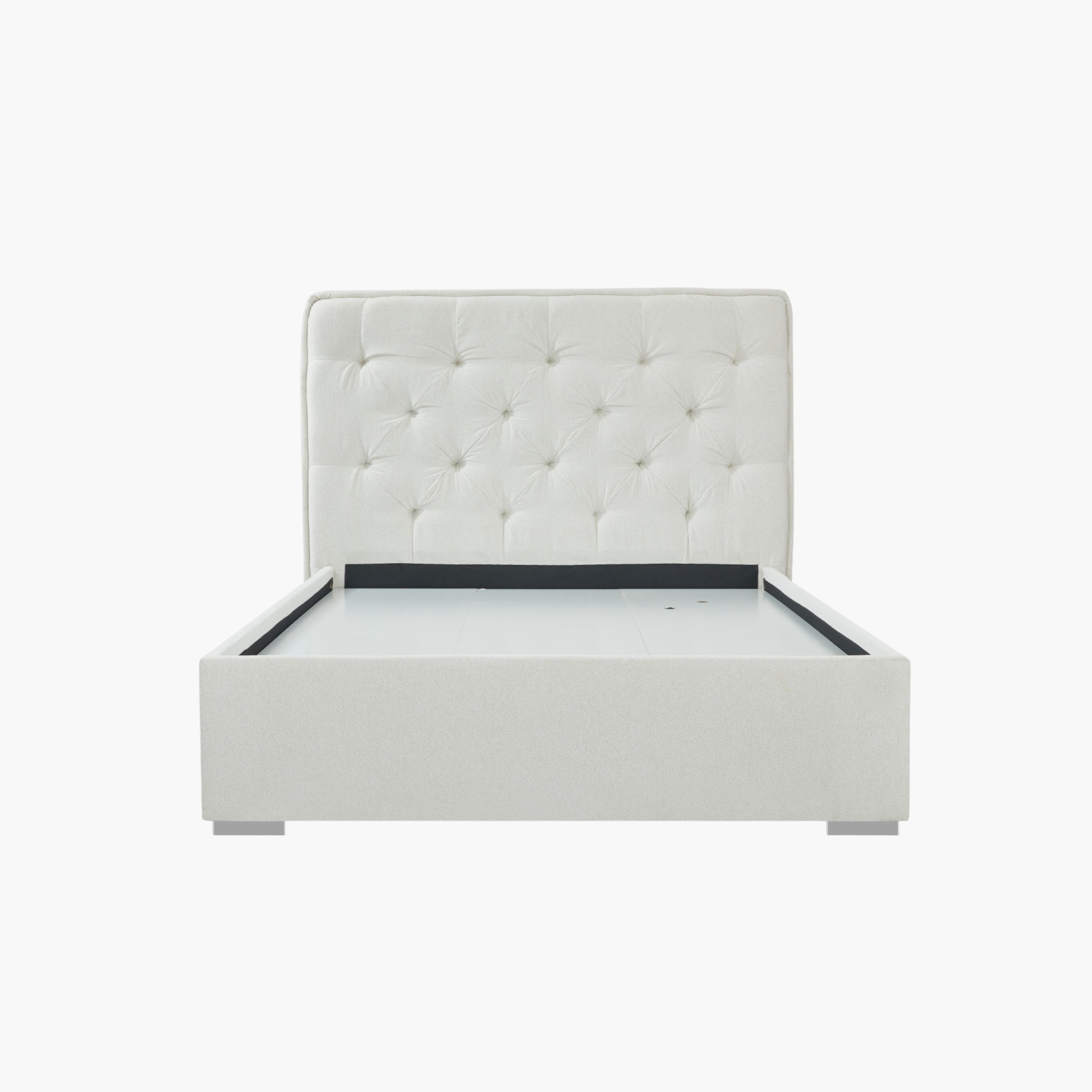 Orion Chester Smart Upholstered Double Bed - 140x200 cm-hbxbedroom-bedsandbedsets-beds-queen-image-1