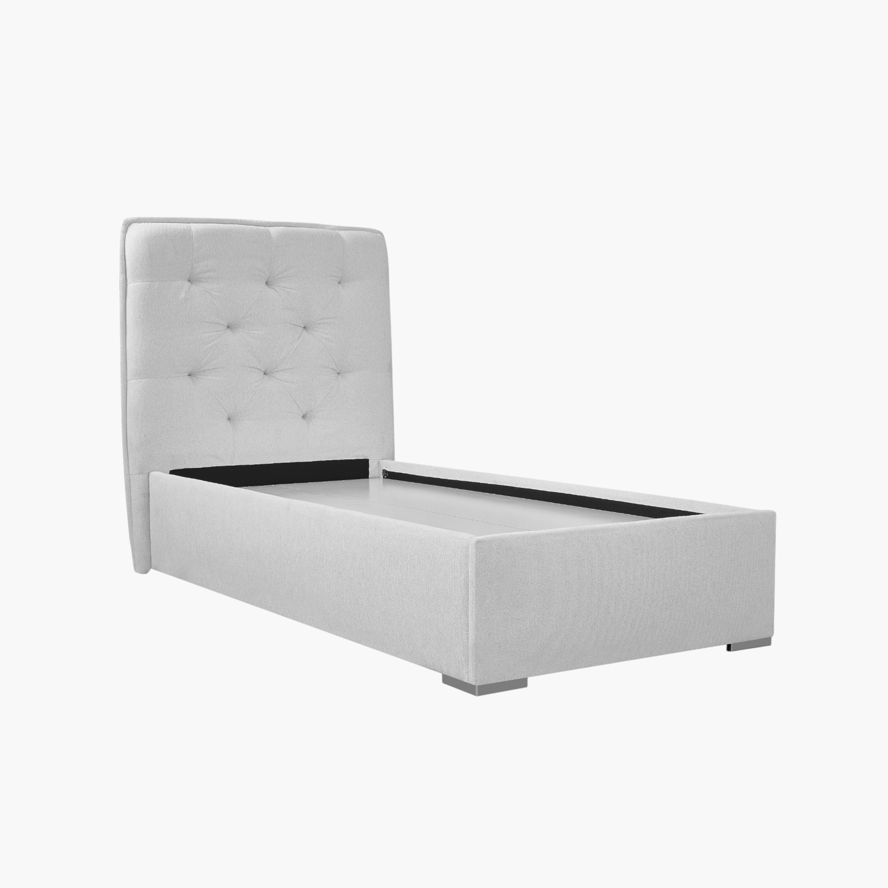 Orion Chester Smart Upholstered Single Bed - 90x200 cm-hbxbedroom-bedsandbedsets-bedroompackages-image-2