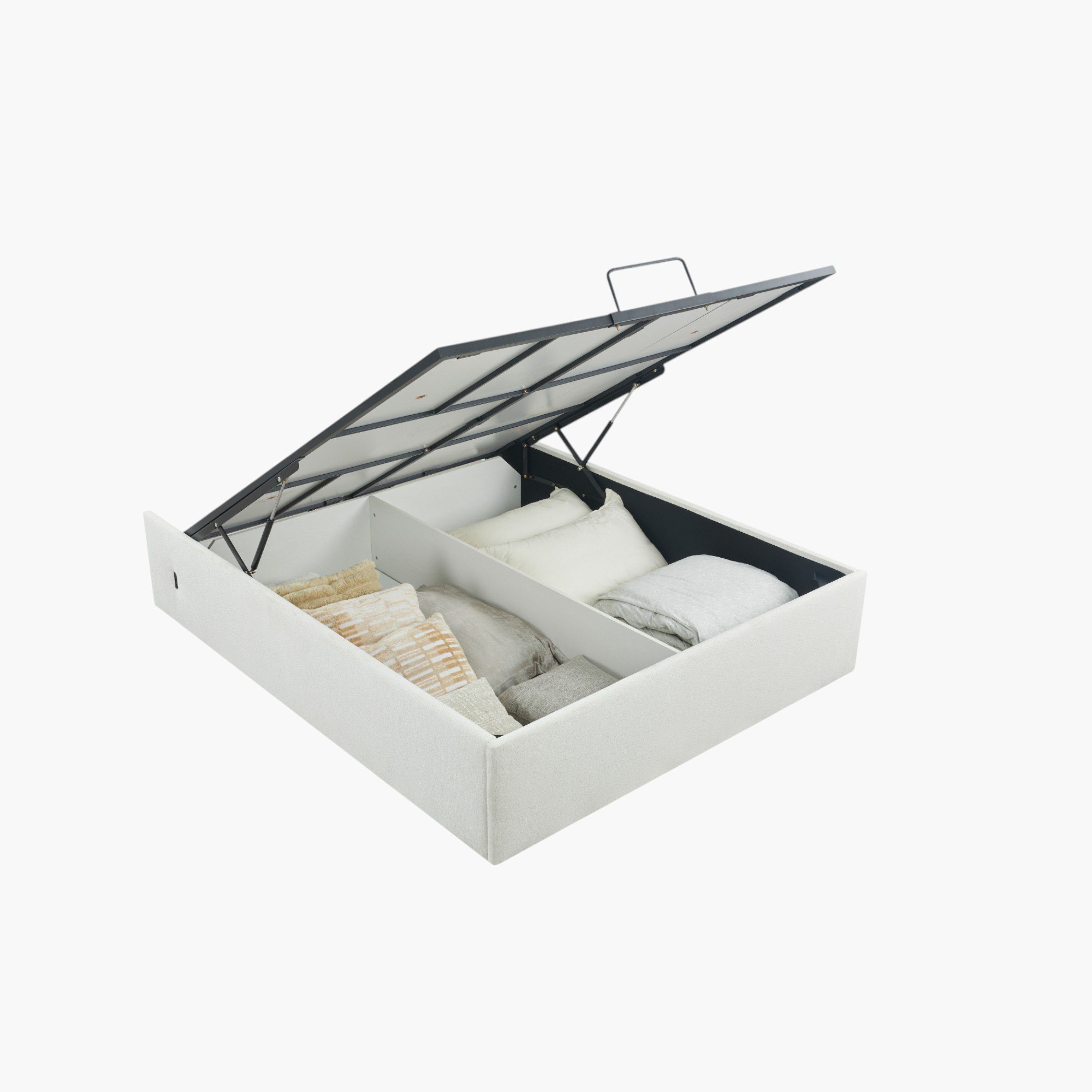 Orion Chester Smart Hydraulic Storage Upholstered Queen Bed - 160x200 cm-hbxbedroom-bedsandbedsets-beds-queen-image-4