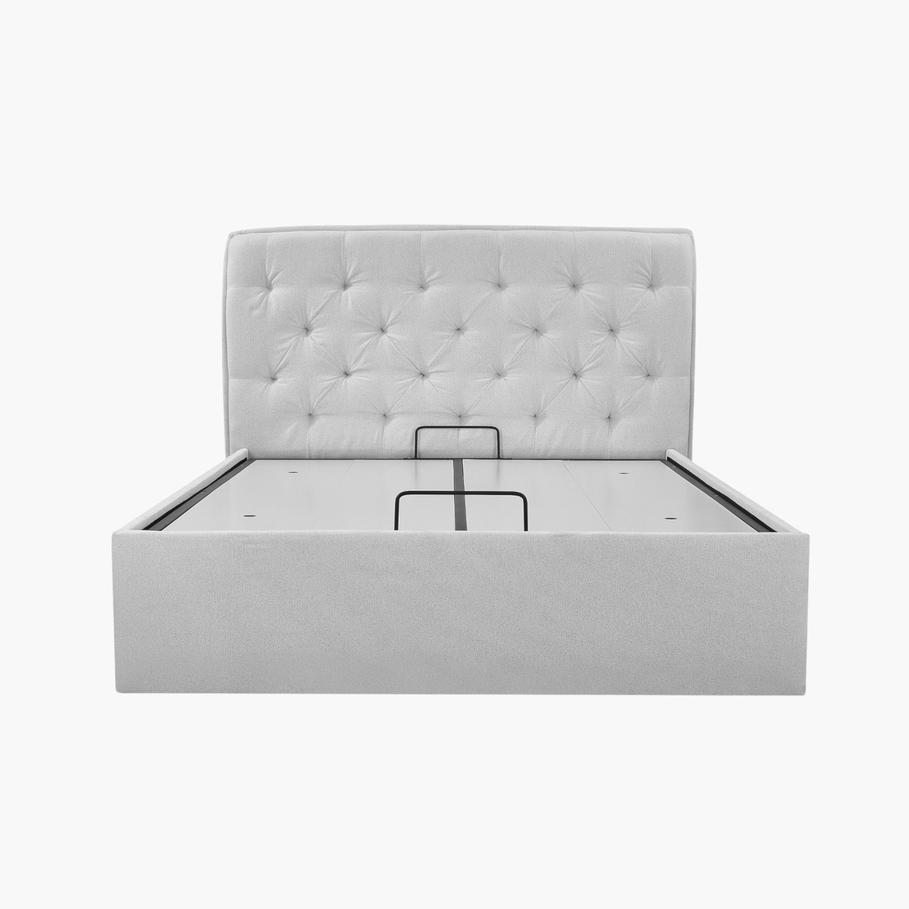 Orion Chester Smart Hydraulic Storage Upholstered Queen Bed - 160x200 cm-hbxbedroom-bedsandbedsets-beds-queen-image-1