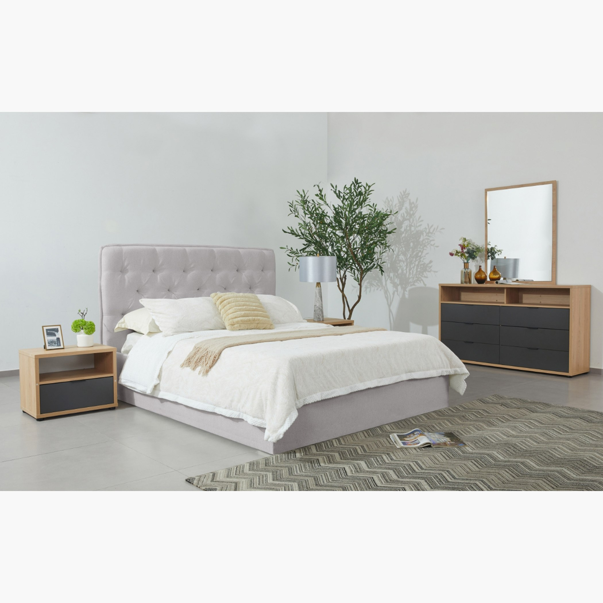 Orion Chester Smart Hydraulic Storage Upholstered Queen Bed - 160x200 cm-hbxbedroom-bedsandbedsets-beds-queen-image-12