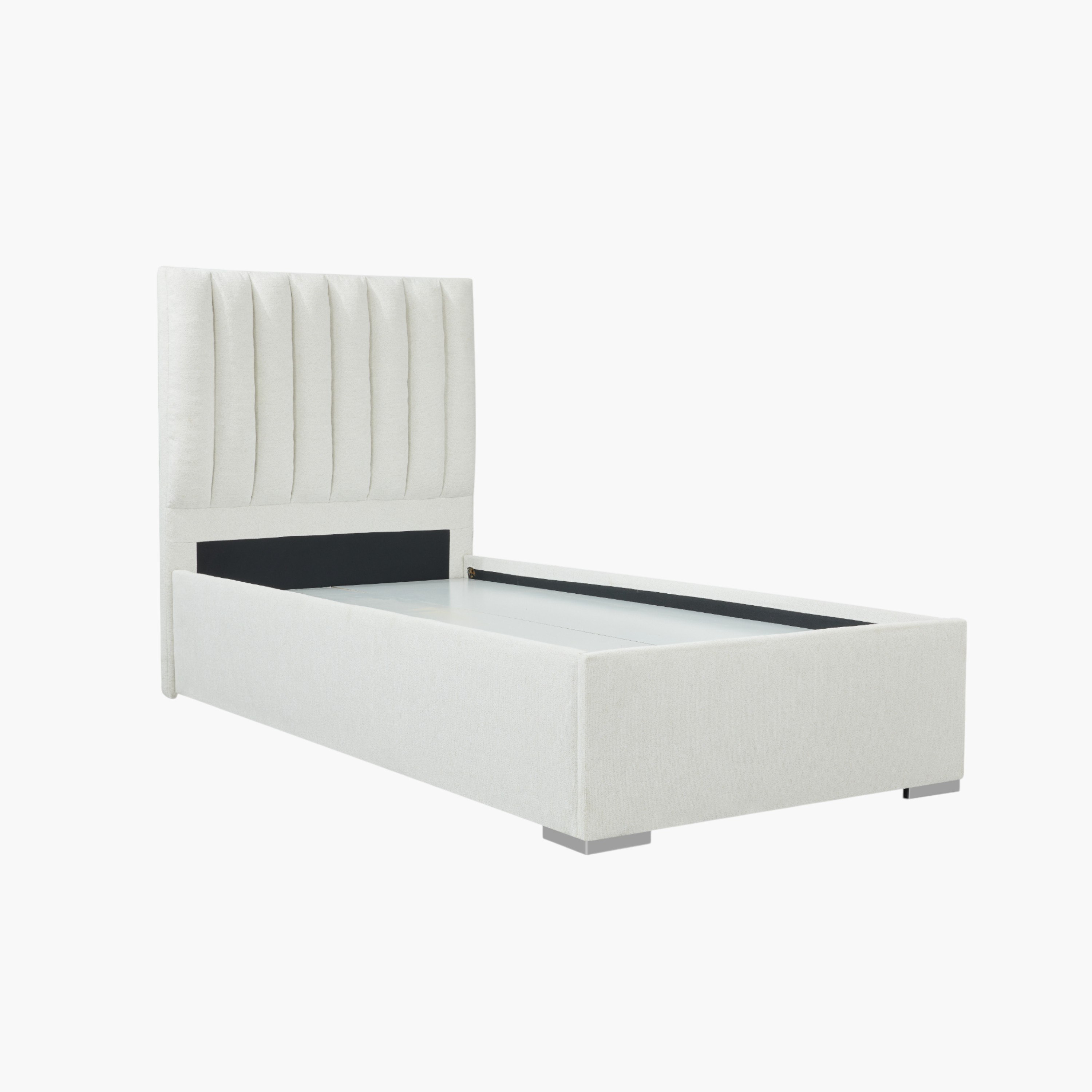 Orion Modena Smart Upholstered Single Bed - 90x200 cm-hbxbedroom-bedsandbedsets-bedroompackages-image-2