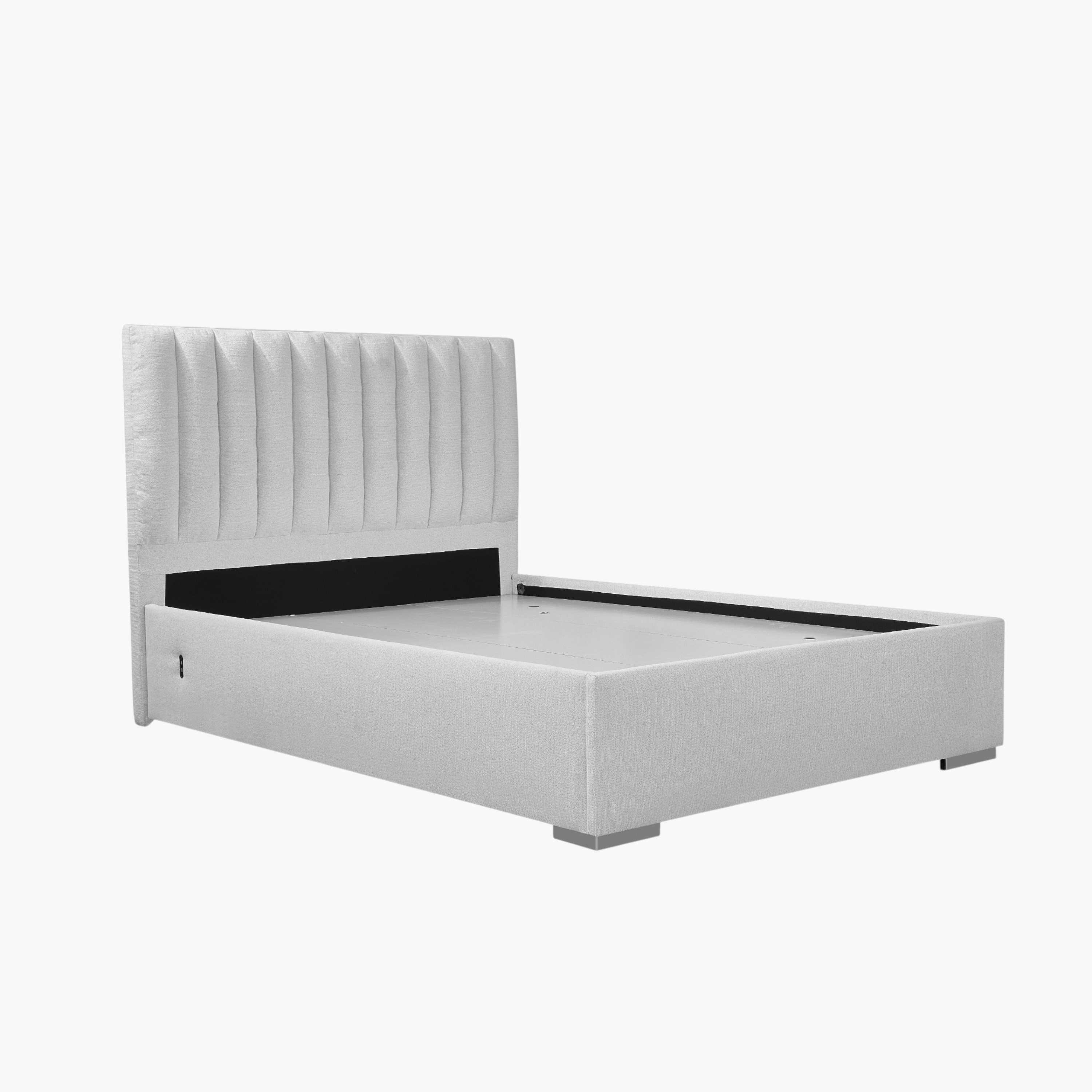 Orion Modena Smart Upholstered Queen Bed - 140x200 cm-hbxbedroom-bedsandbedsets-beds-queen-image-2