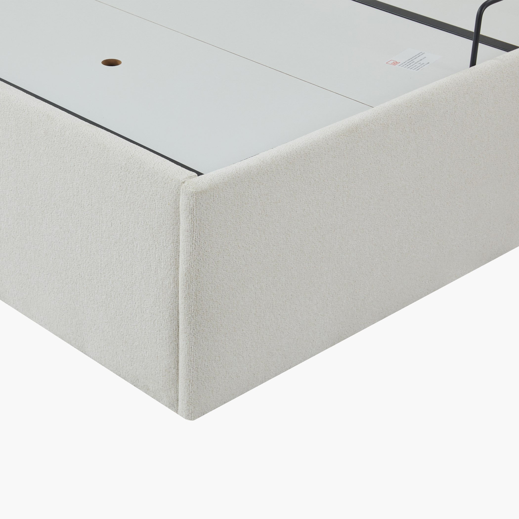 Orion Modena Smart Hydraulic Storage Upholstered Single Bed - 90x200 cm-hbxkidsandyouth-bedsandbedsets-beds-single-image-11