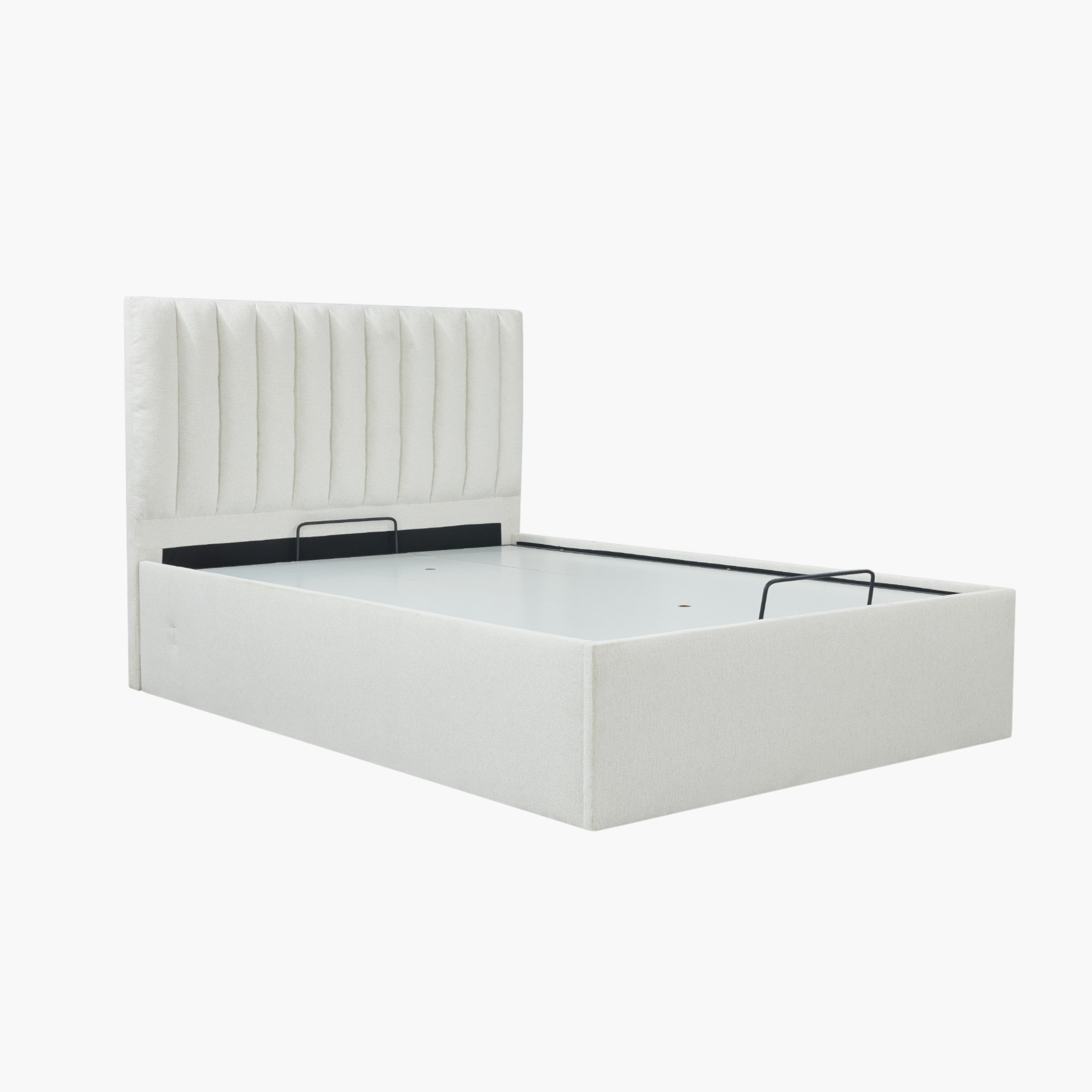 Orion Modena Smart Hydraulic Storage Upholstered Queen Bed - 140x200 cm-hbxbedroom-bedsandbedsets-beds-queen-image-2