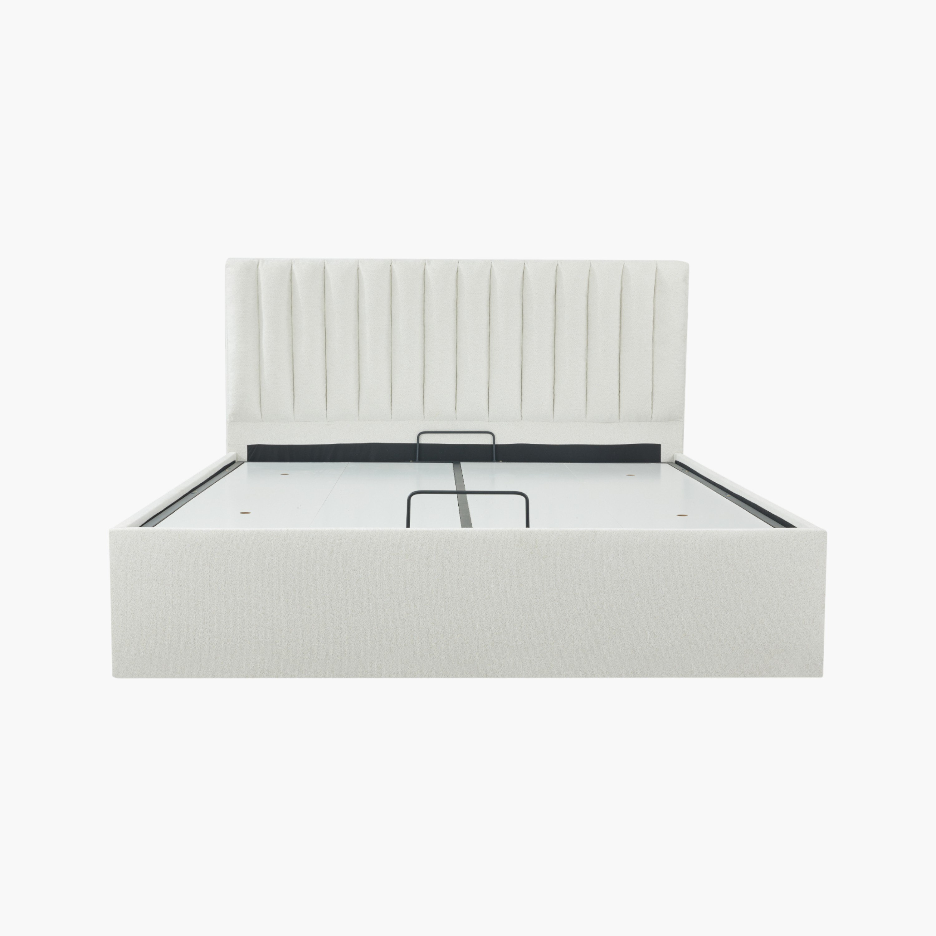 Orion Modena Smart Hydraulic Storage Upholstered King Bed - 180x200 cm-hbxfurniture-bedsandbedsets-beds-king-image-1