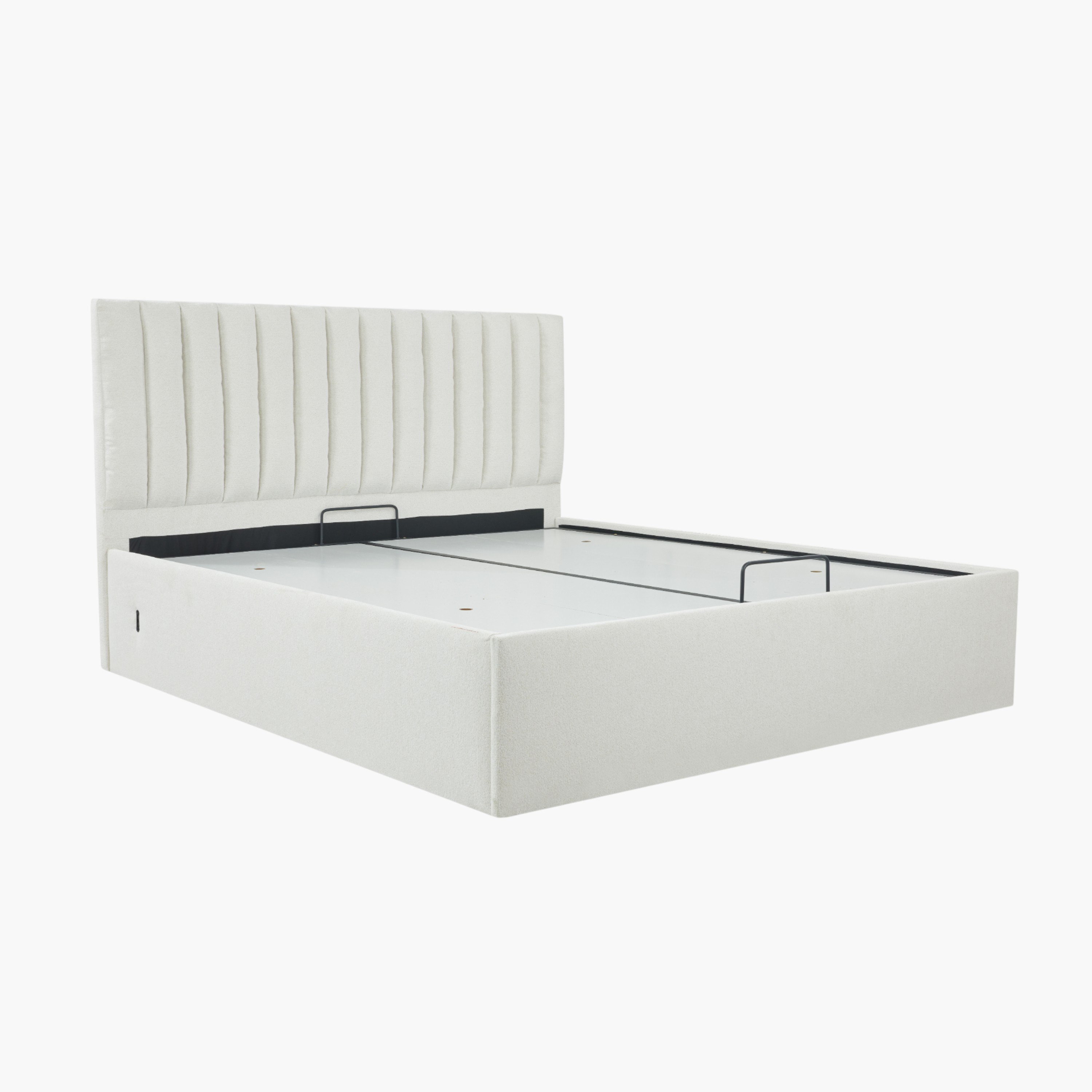 Orion Modena Smart Hydraulic Storage Upholstered King Bed - 180x200 cm-hbxfurniture-bedsandbedsets-beds-king-image-2