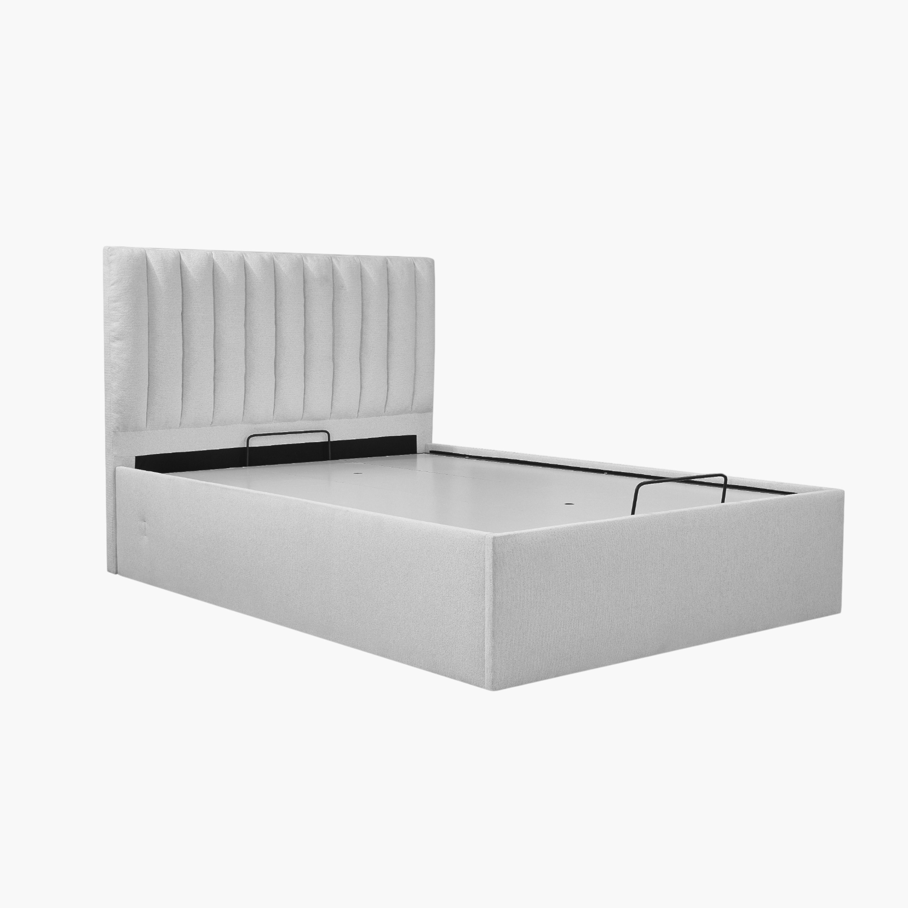 Orion Modena Smart Hydraulic Storage Upholstered Queen Bed - 140x200 cm-hbxbedroom-bedsandbedsets-beds-queen-image-2