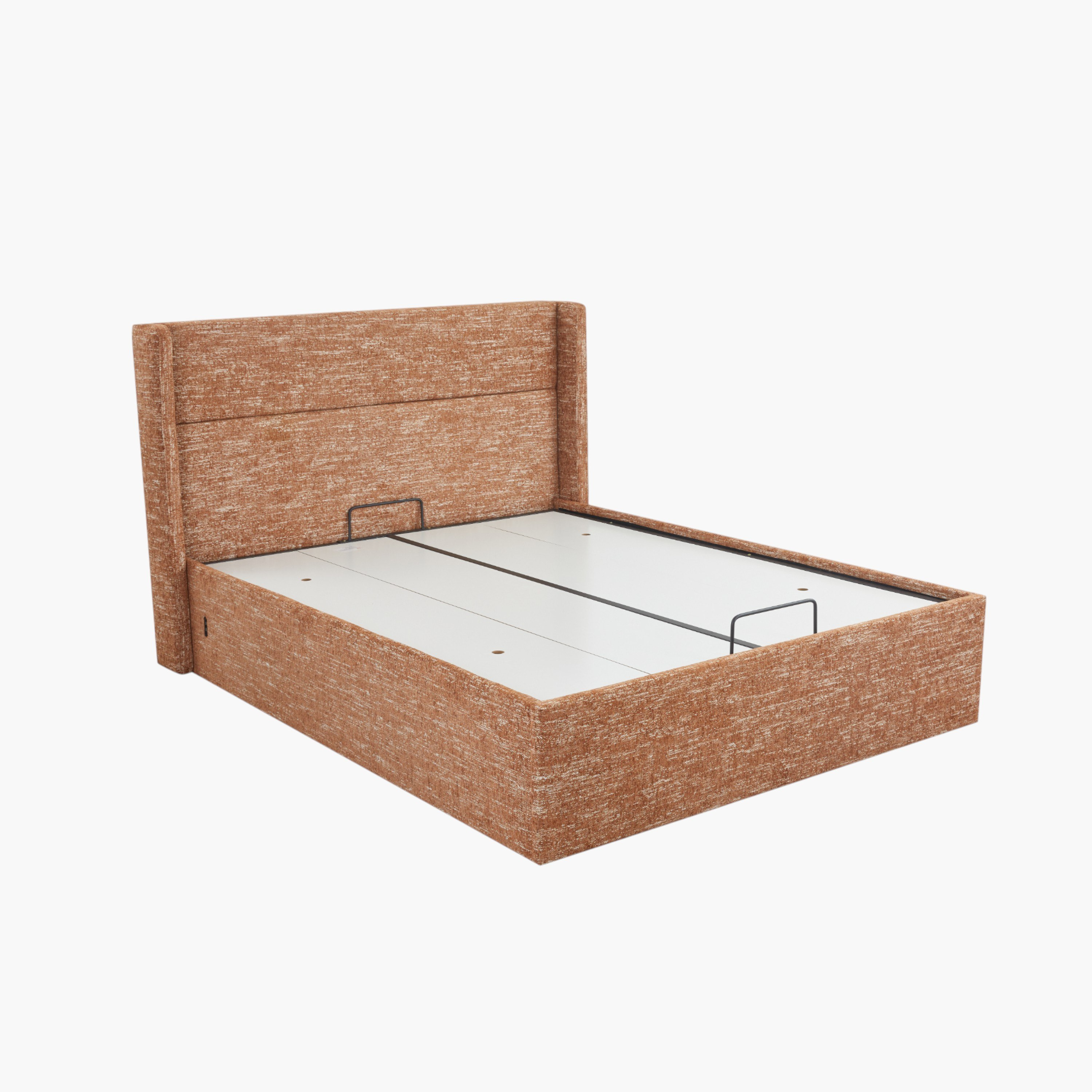 Orro Ray Wing Smart Hydraulic Upholstered 5-Piece Queen Bedroom Set - 160x200 cm-hbxfurniture-bedsandbedsets-bedroomsets-queen-image-3