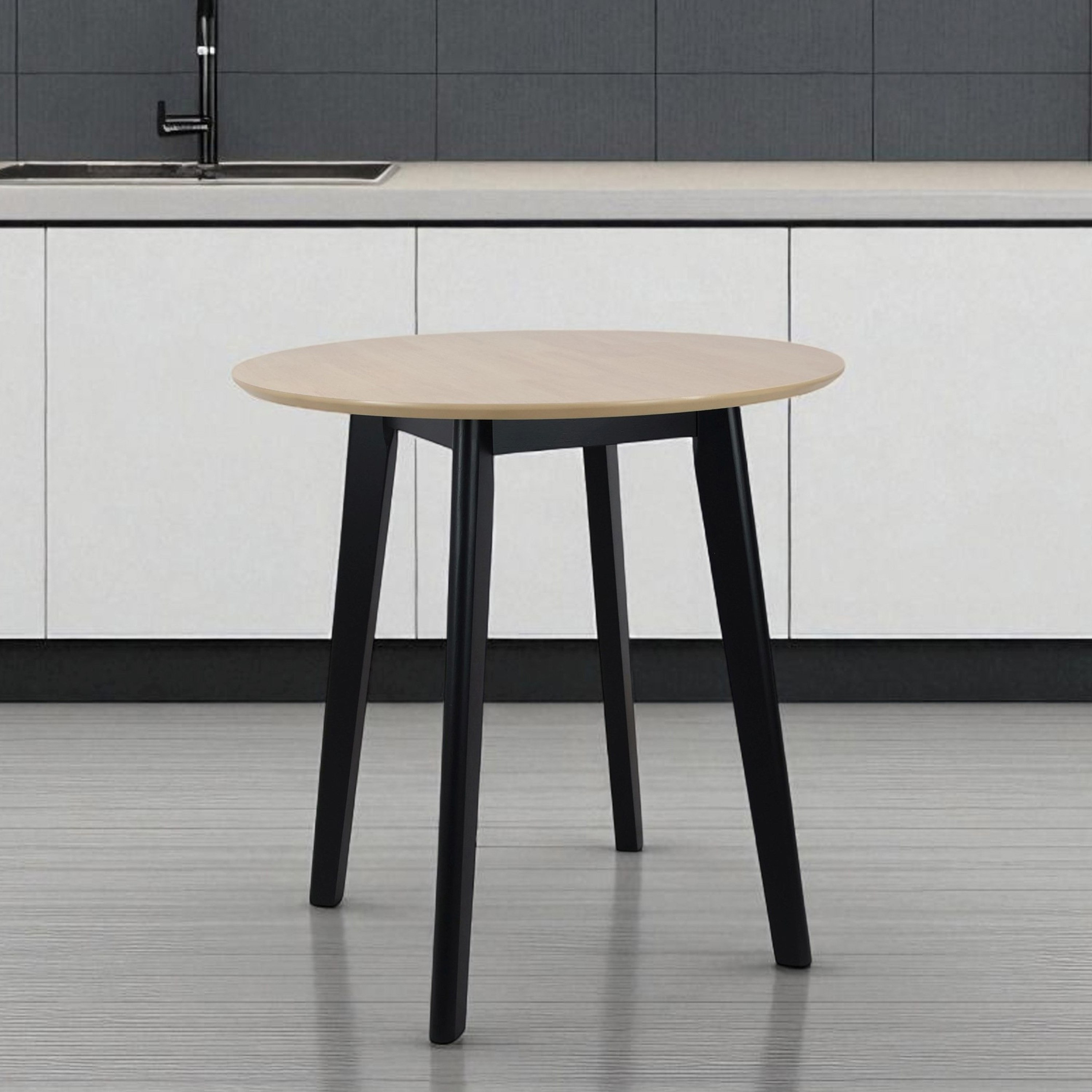 Scandi Caspian Round 2-Seater Dining Set-hbxfurniture-diningtablesandsets-diningsets-twoseater-image-2