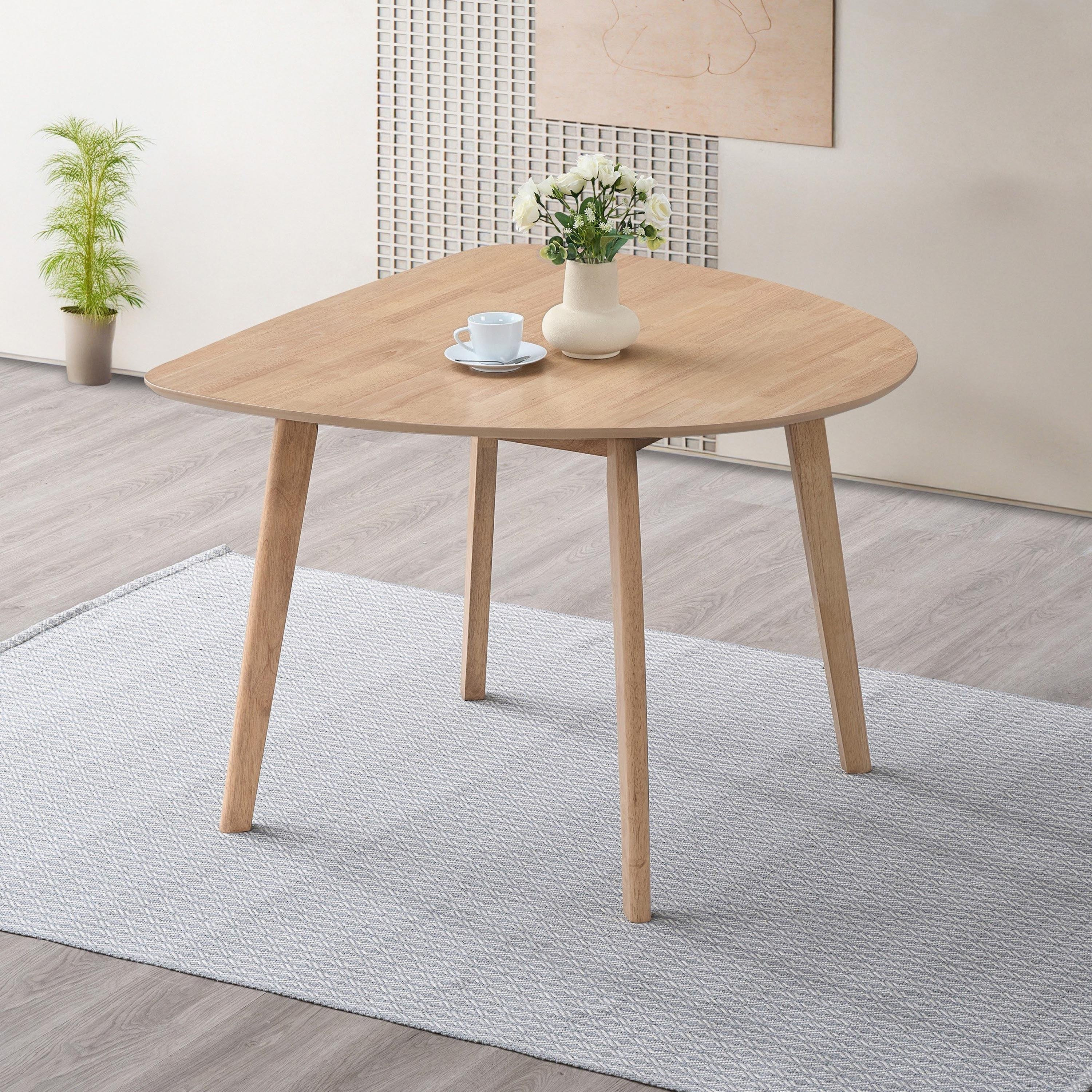 Scandi Caspian 3-Seater Dining Set-hbxfurniture-diningtablesandsets-diningsets-twoseater-image-2