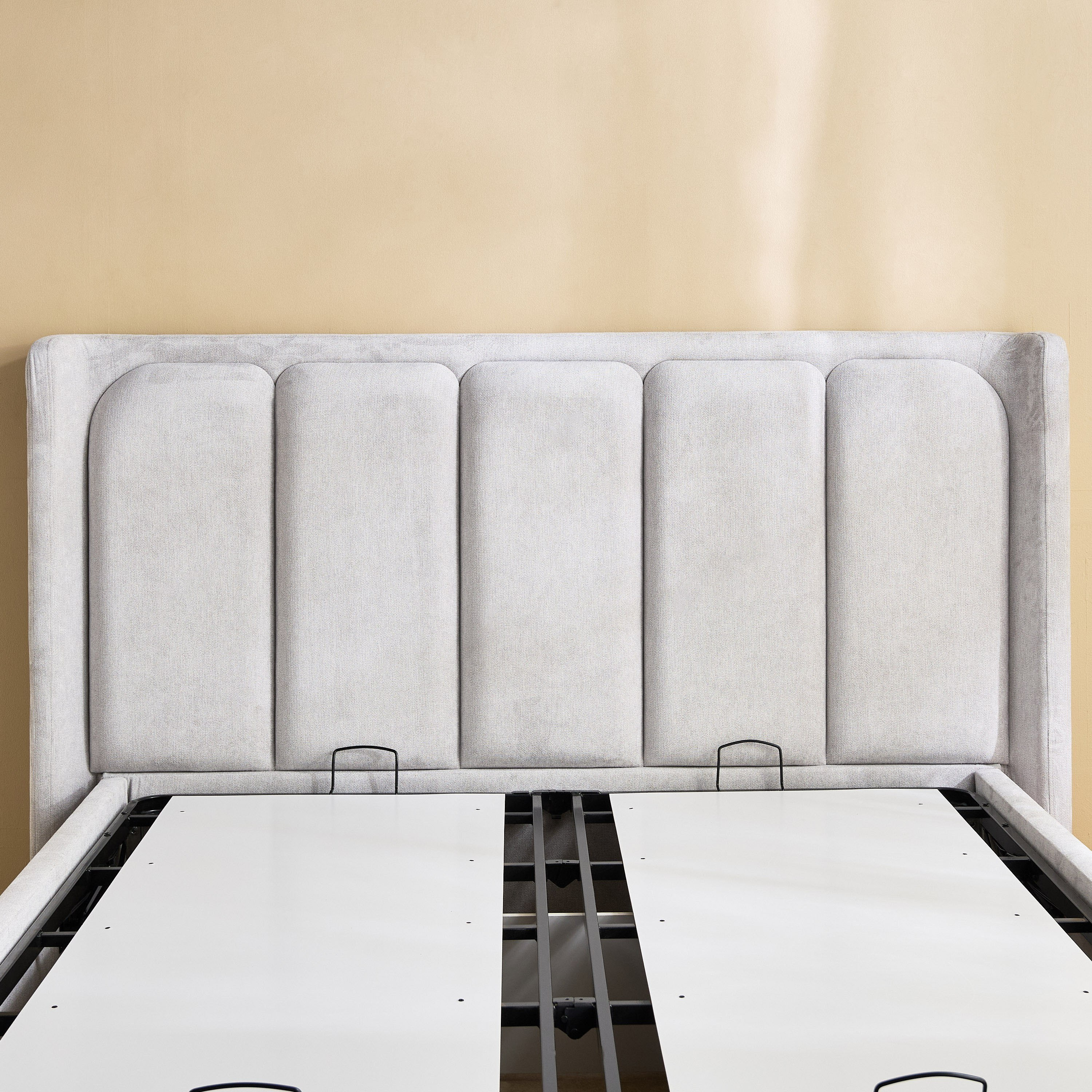 Hampton Cortona Upholstered Queen Bed - 160x200 cm-hbxbedroom-bedsandbedsets-beds-queen-image-4