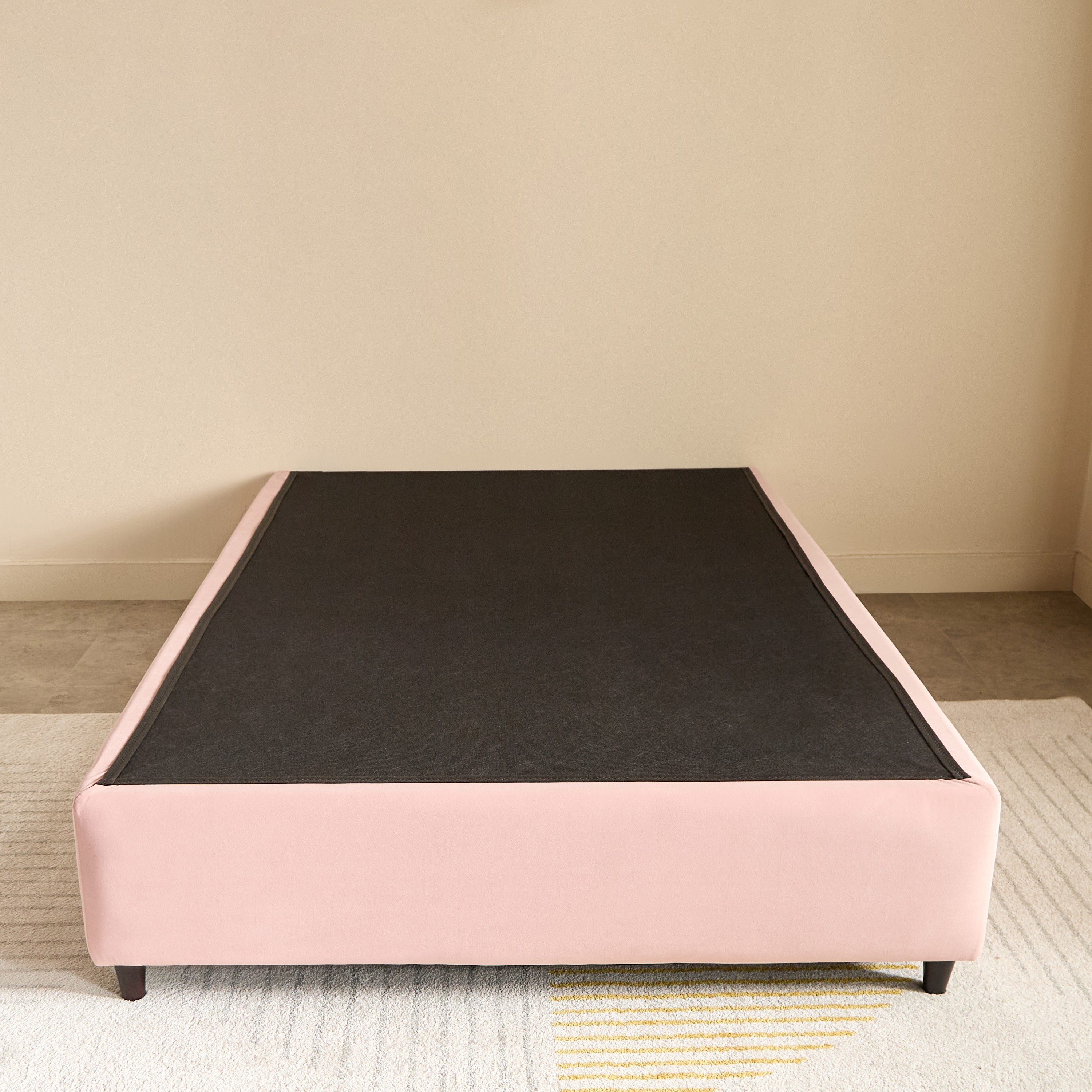 Ivory Hopper Upholstered Single Bed - 90x200 cm-hbxkidsandyouth-bedsandbedsets-beds-single-image-4