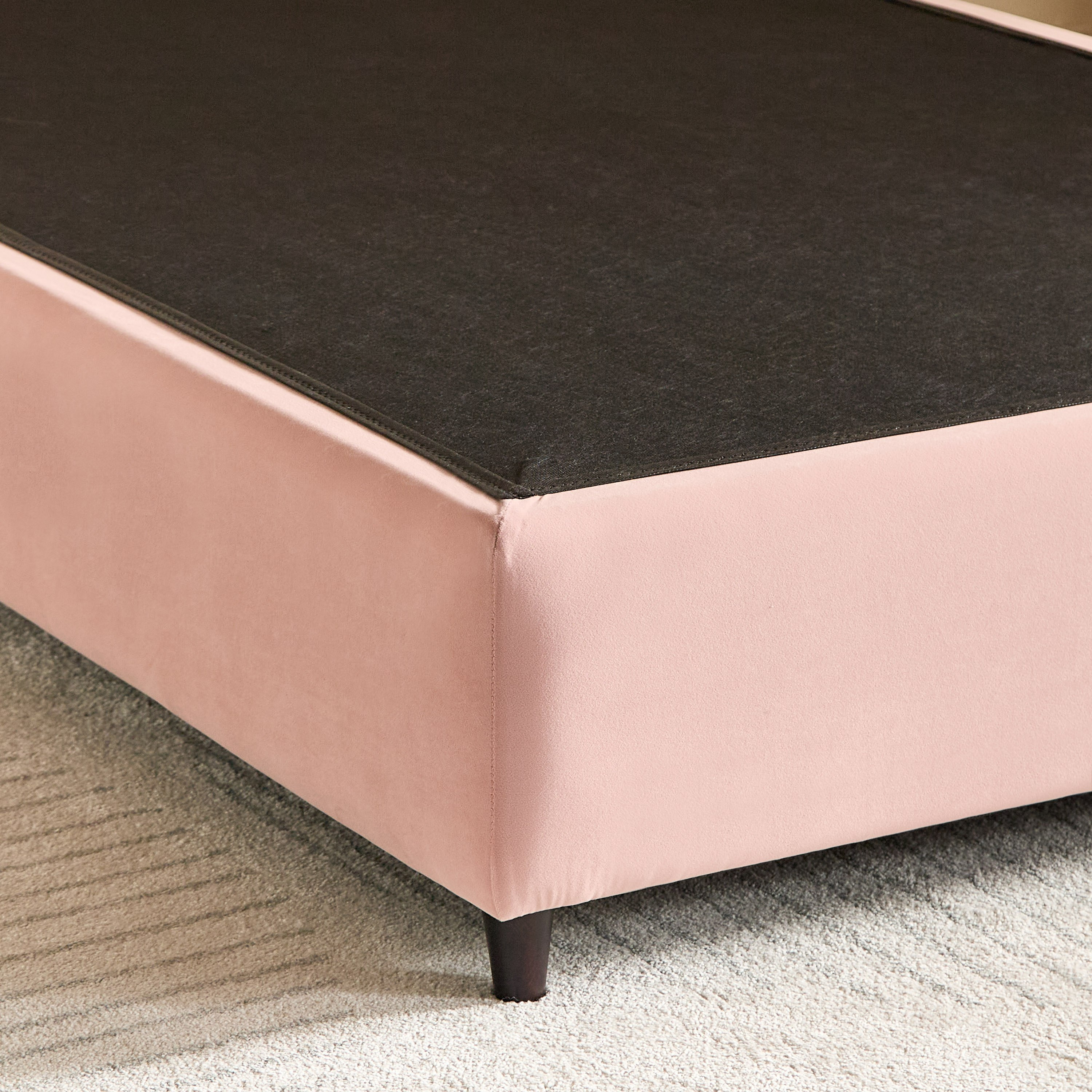 Ivory Hopper Upholstered Single Bed - 90x200 cm-hbxkidsandyouth-bedsandbedsets-beds-single-image-5