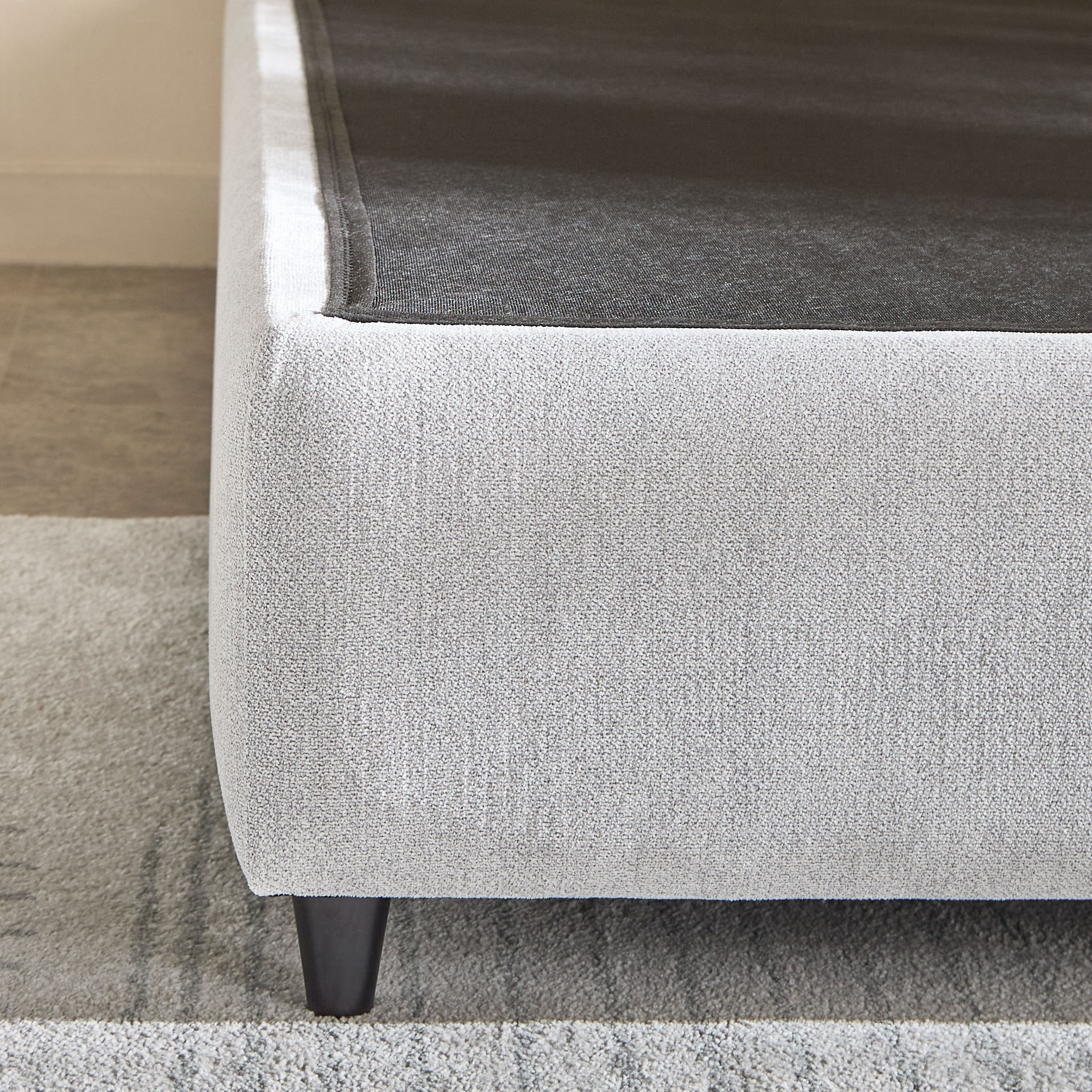 Ivory Hopper Upholstered Single Bed - 90x200 cm-hbxkidsandyouth-bedsandbedsets-beds-single-image-11