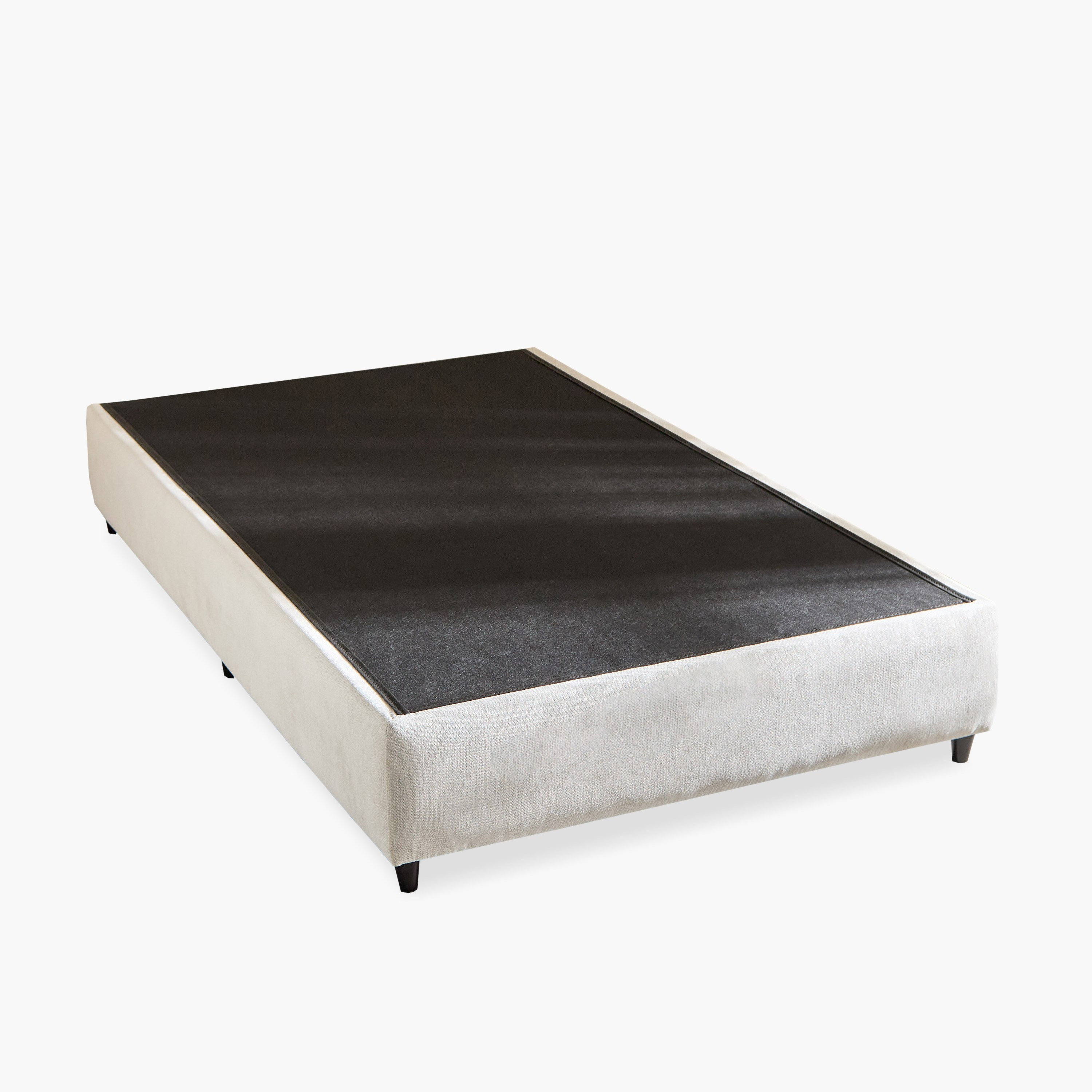 Ivory Crescent Upholstered Single Bed - 90x200 cm-hbxkidsandyouth-bedsandbedsets-beds-single-image-13
