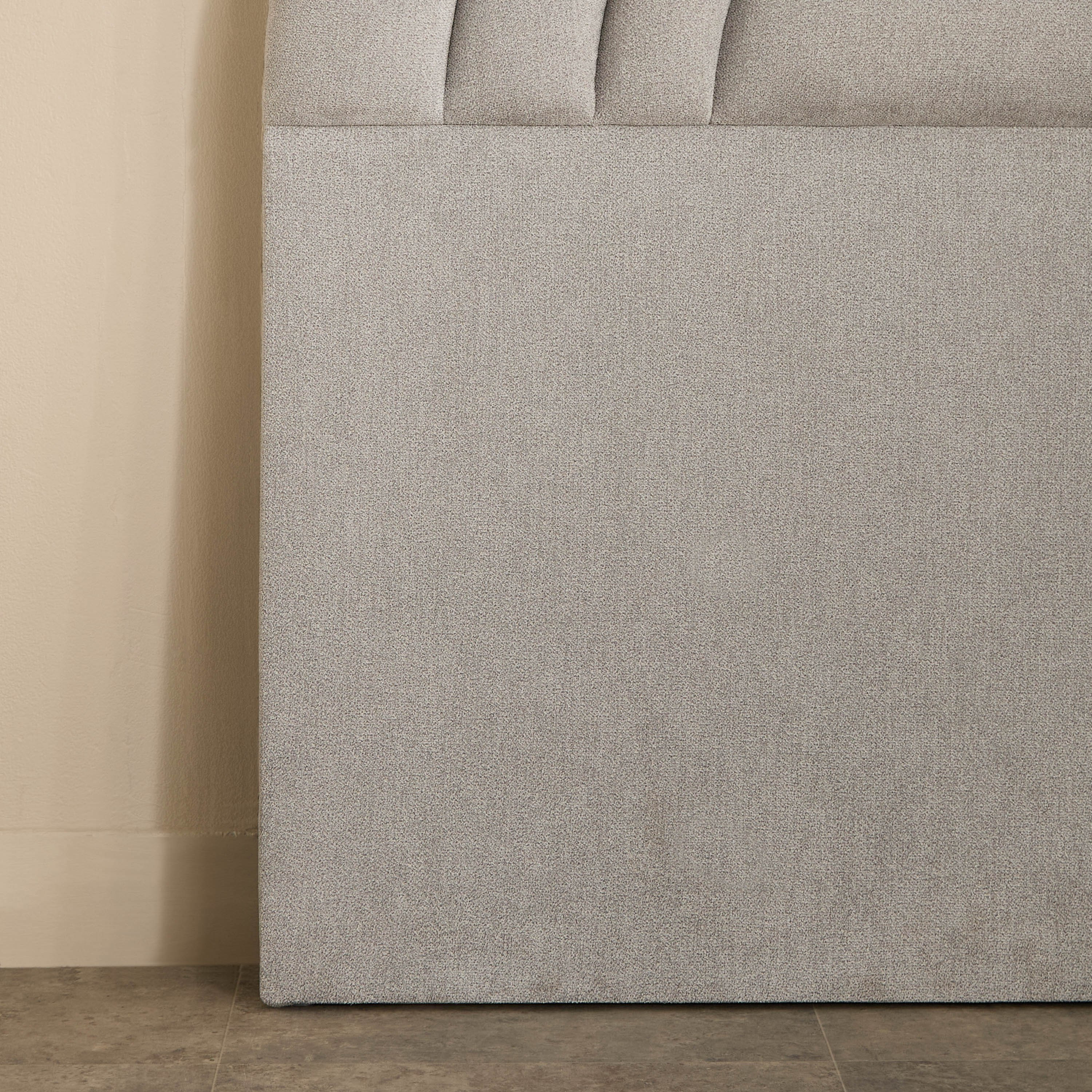 Ivory Crescent Upholstered Single Bed - 90x200 cm-hbxkidsandyouth-bedsandbedsets-beds-single-image-12
