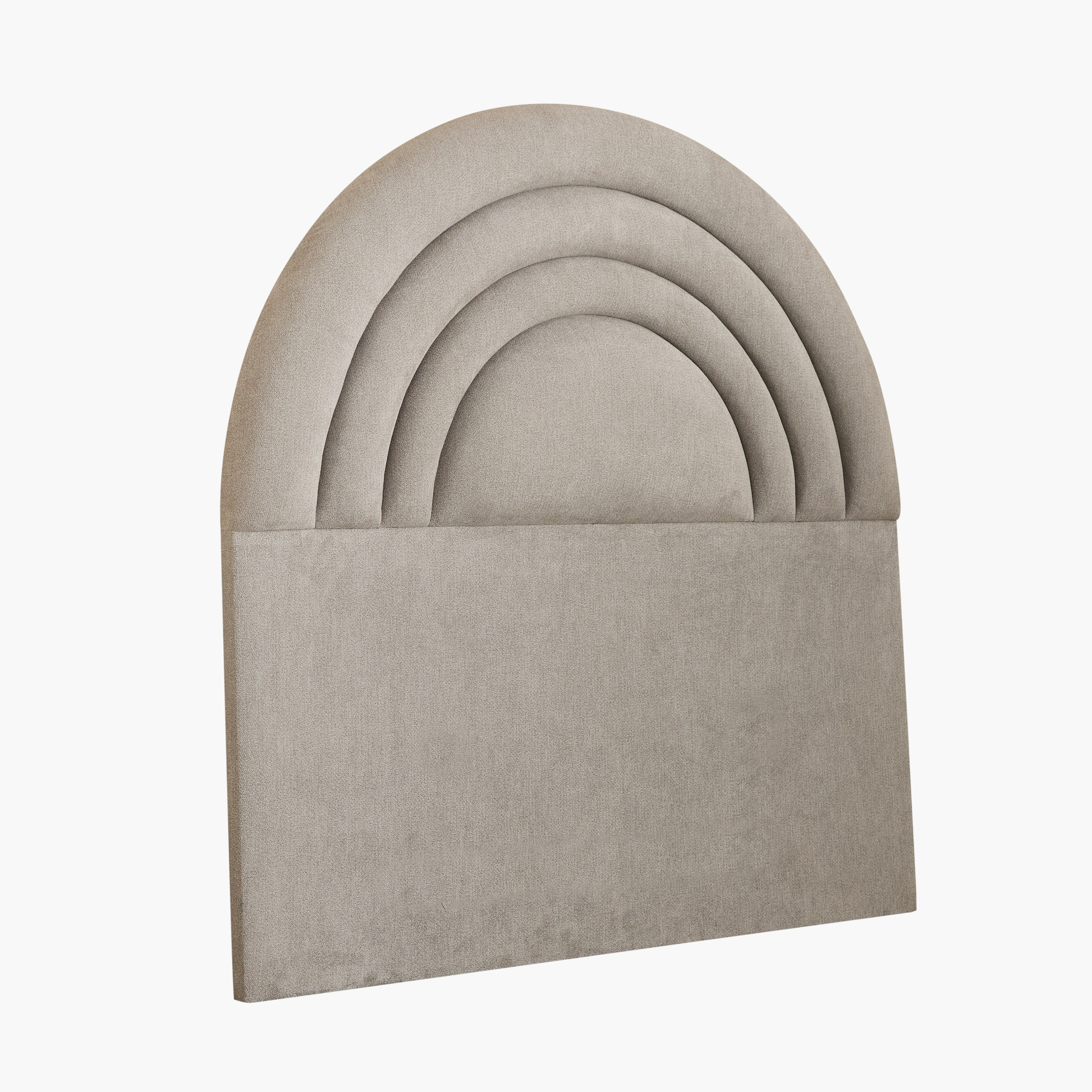 Ivory Crescent Upholstered Single Bed - 90x200 cm-hbxkidsandyouth-bedsandbedsets-beds-single-image-13