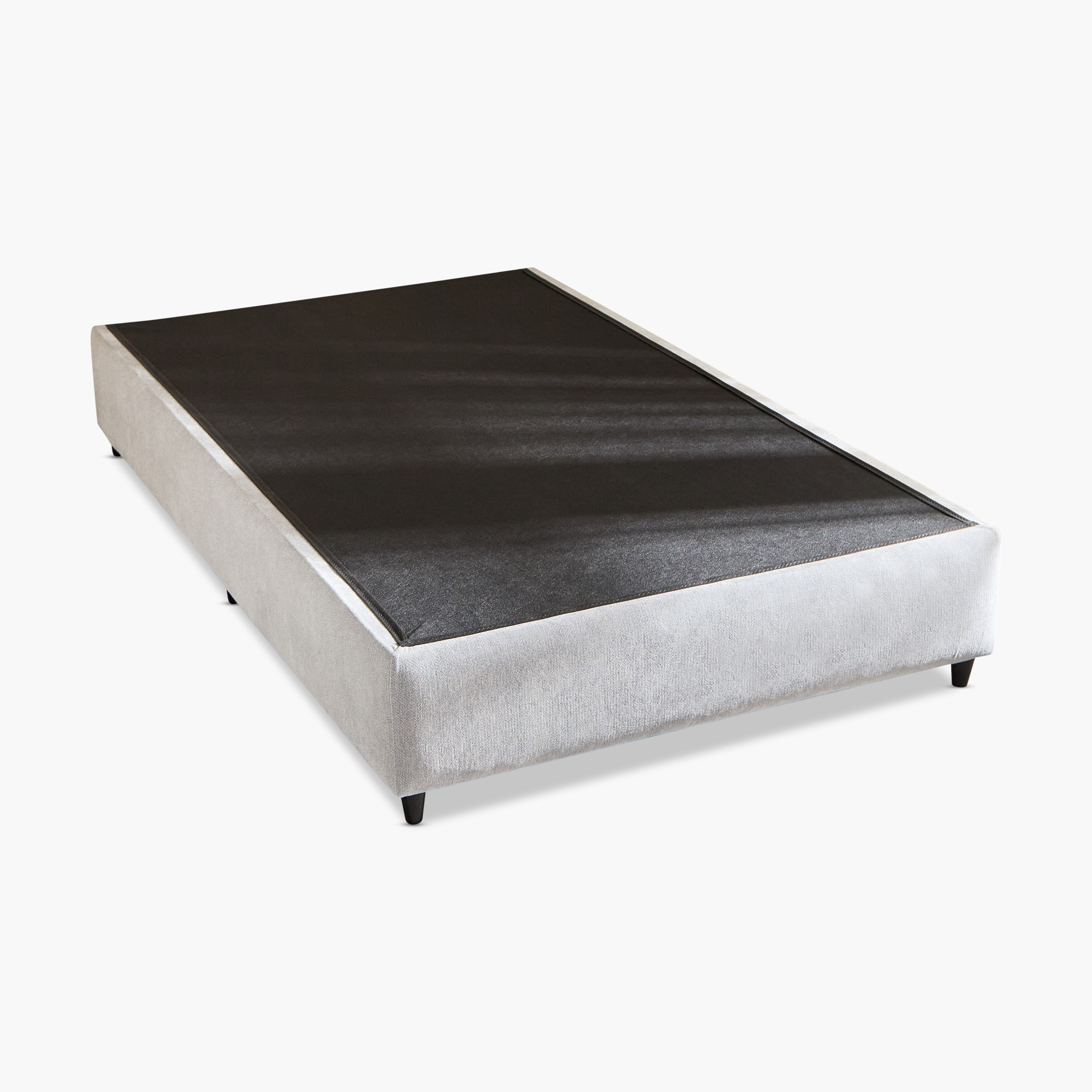 Ivory Crescent Upholstered Single Bed - 90x200 cm-hbxkidsandyouth-bedsandbedsets-beds-single-image-14