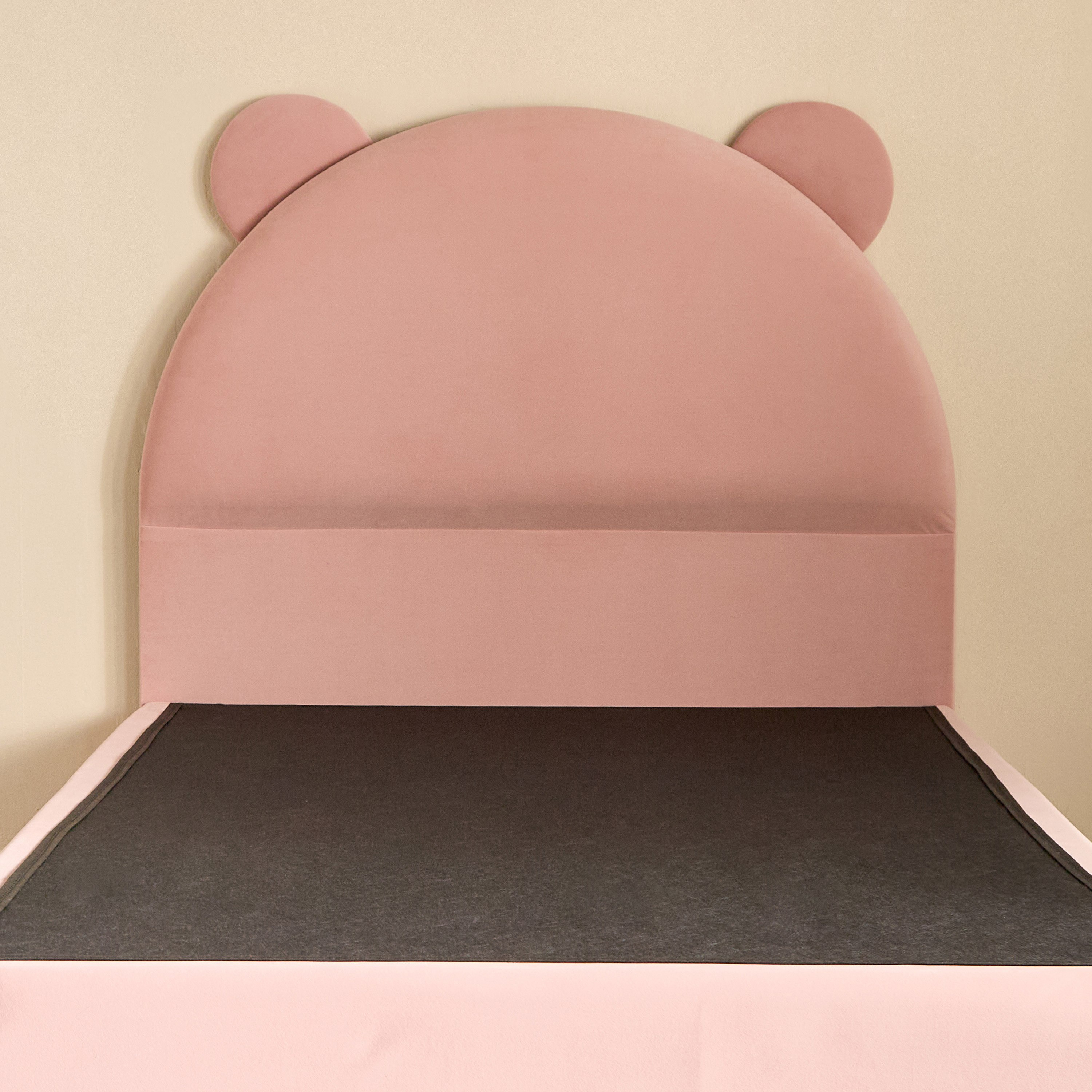 Ivory Clara Upholstered Twin Bed - 120x200 cm-hbxbedroom-bedsandbedsets-upholsteredbeds-twin-image-7