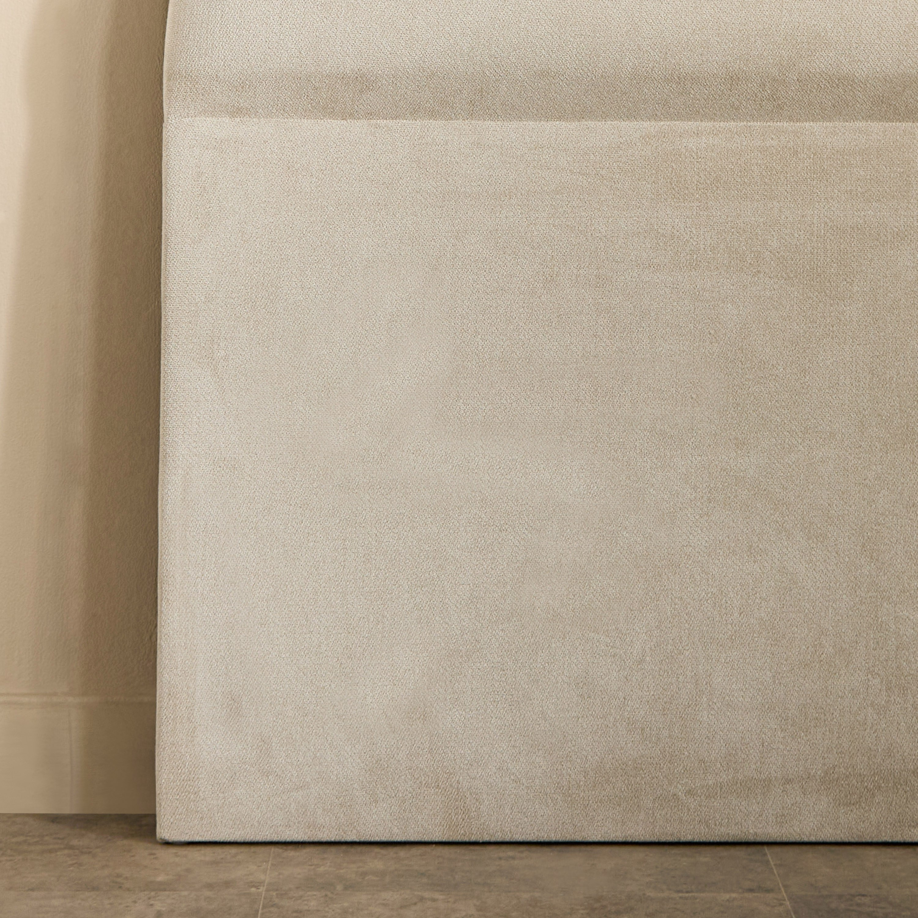 Ivory Clara Upholstered Single Bed - 90x200 cm-hbxkidsandyouth-bedsandbedsets-beds-single-image-10