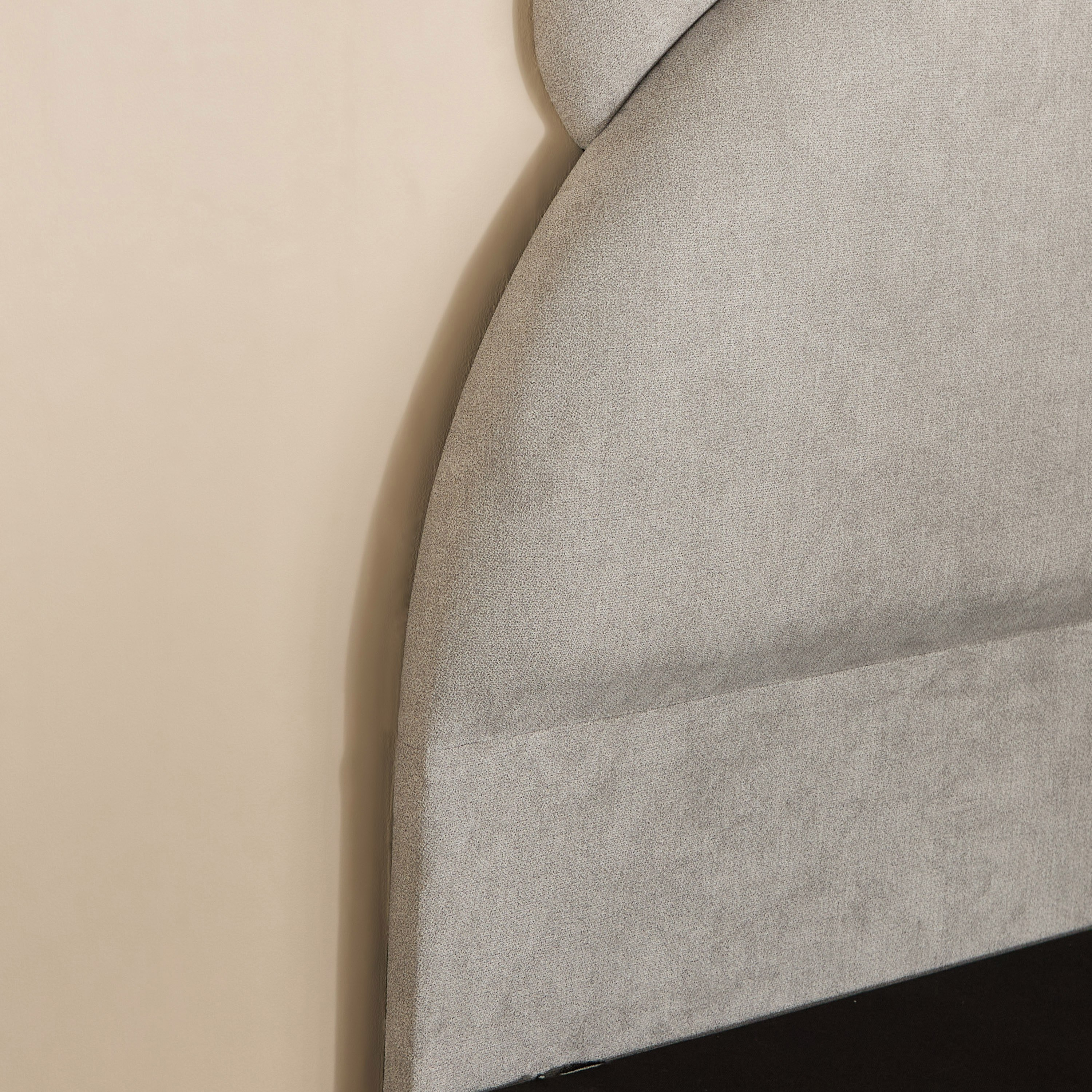 Ivory Clara Upholstered Single Bed - 90x200 cm-hbxkidsandyouth-bedsandbedsets-beds-single-image-9