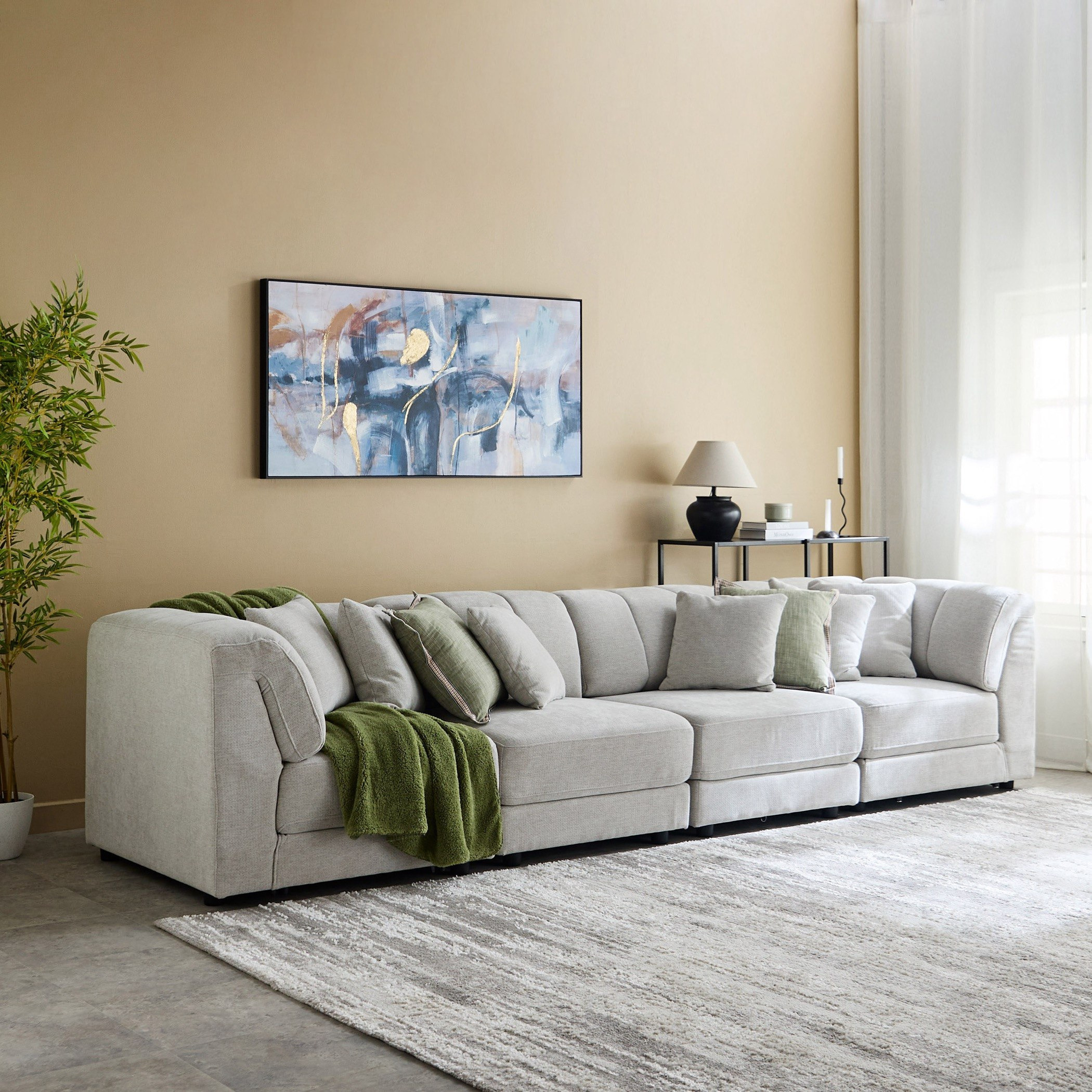 Skive 4-Seater Fabric Sofa-hbxlivingroom-sofasandarmchairs-modularsofas-image-1