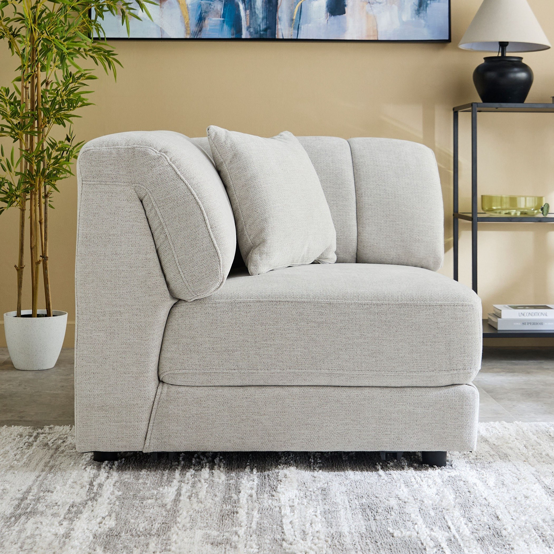 Skive 5-Seater Corner Fabric Sofa with Ottoman-hbxlivingroom-sofasandarmchairs-modularsofas-image-3