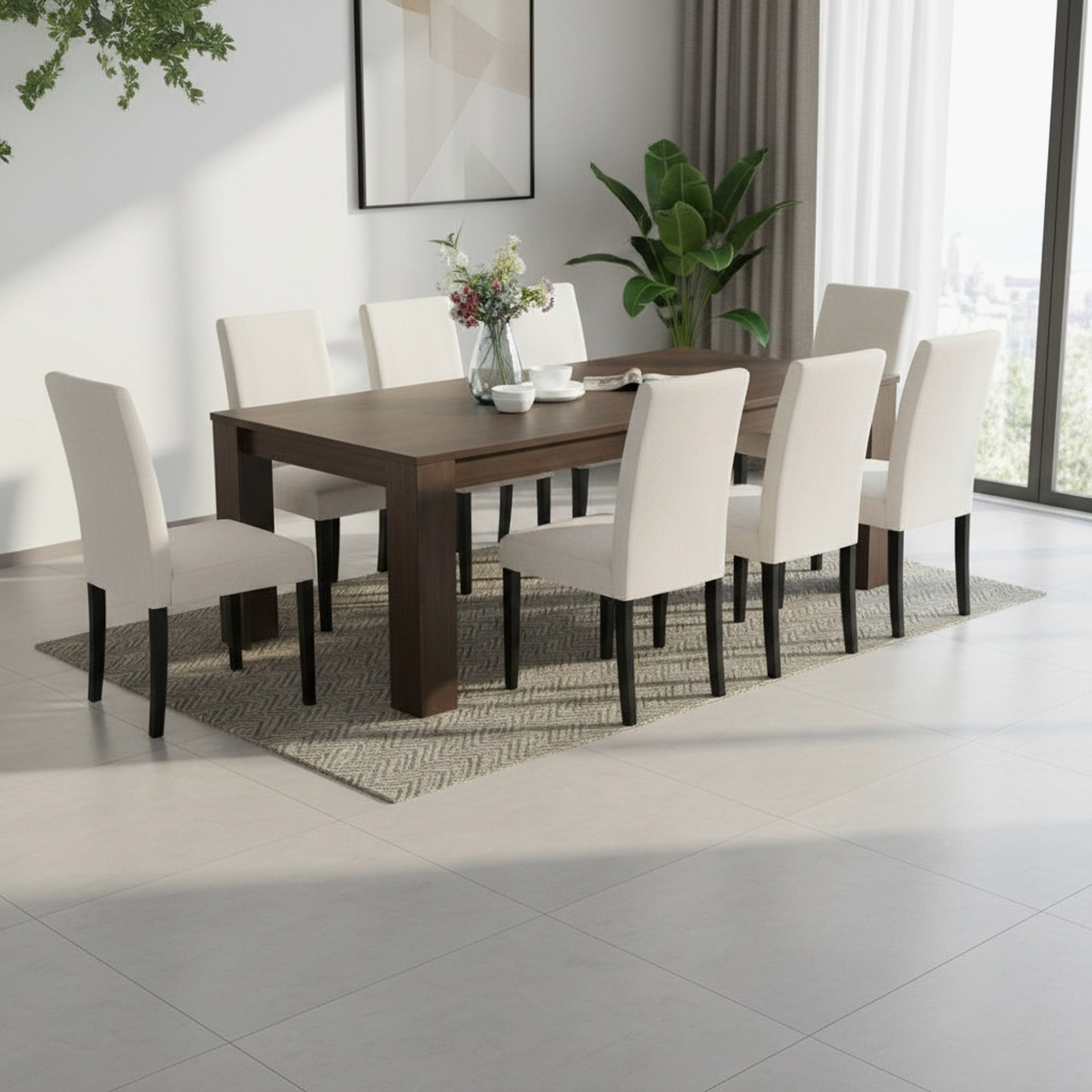 Riccardo 8-Seater Dining Set-hbxfurniture-diningtablesandsets-diningsets-eightseater-image-1