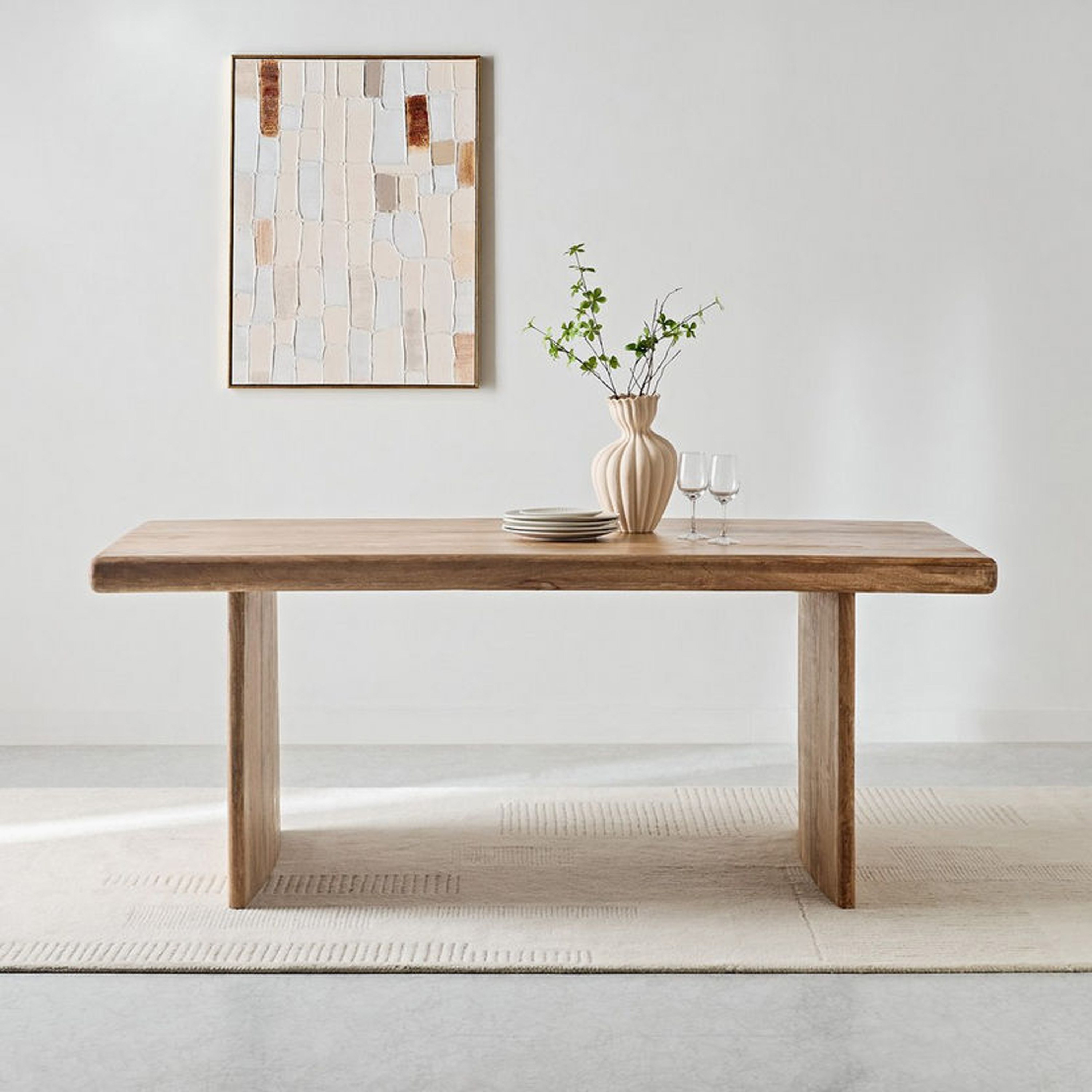 Cavon Clayton 6-Seater Solid Wood Dining Set-hbxdiningroom-diningtablesandsets-diningsets-diningpackages-image-3