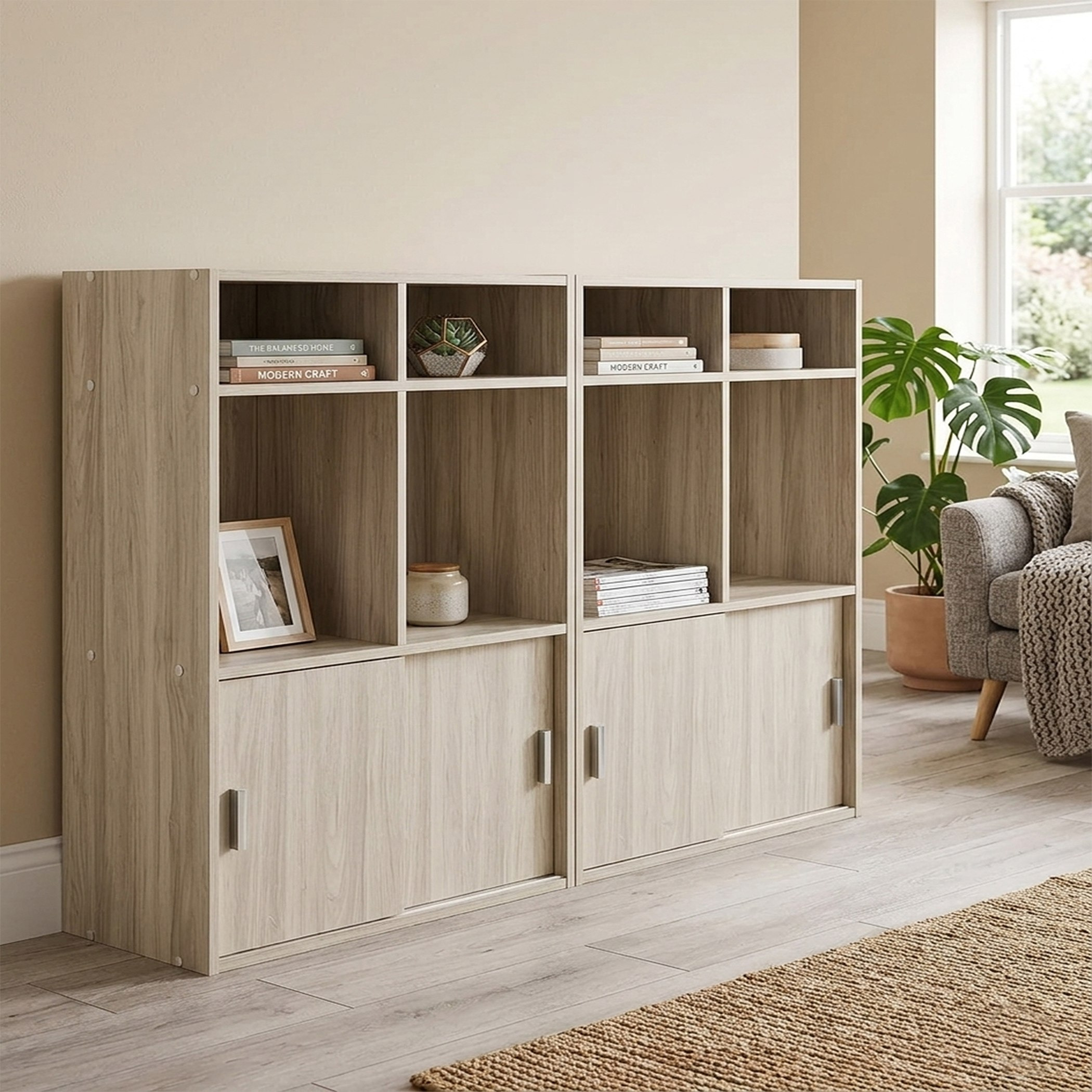 Movo-Libra 2-Piece Multipurpose Cabinet-hbxfurniture-diningroom-buffetsandsideboards-image-1