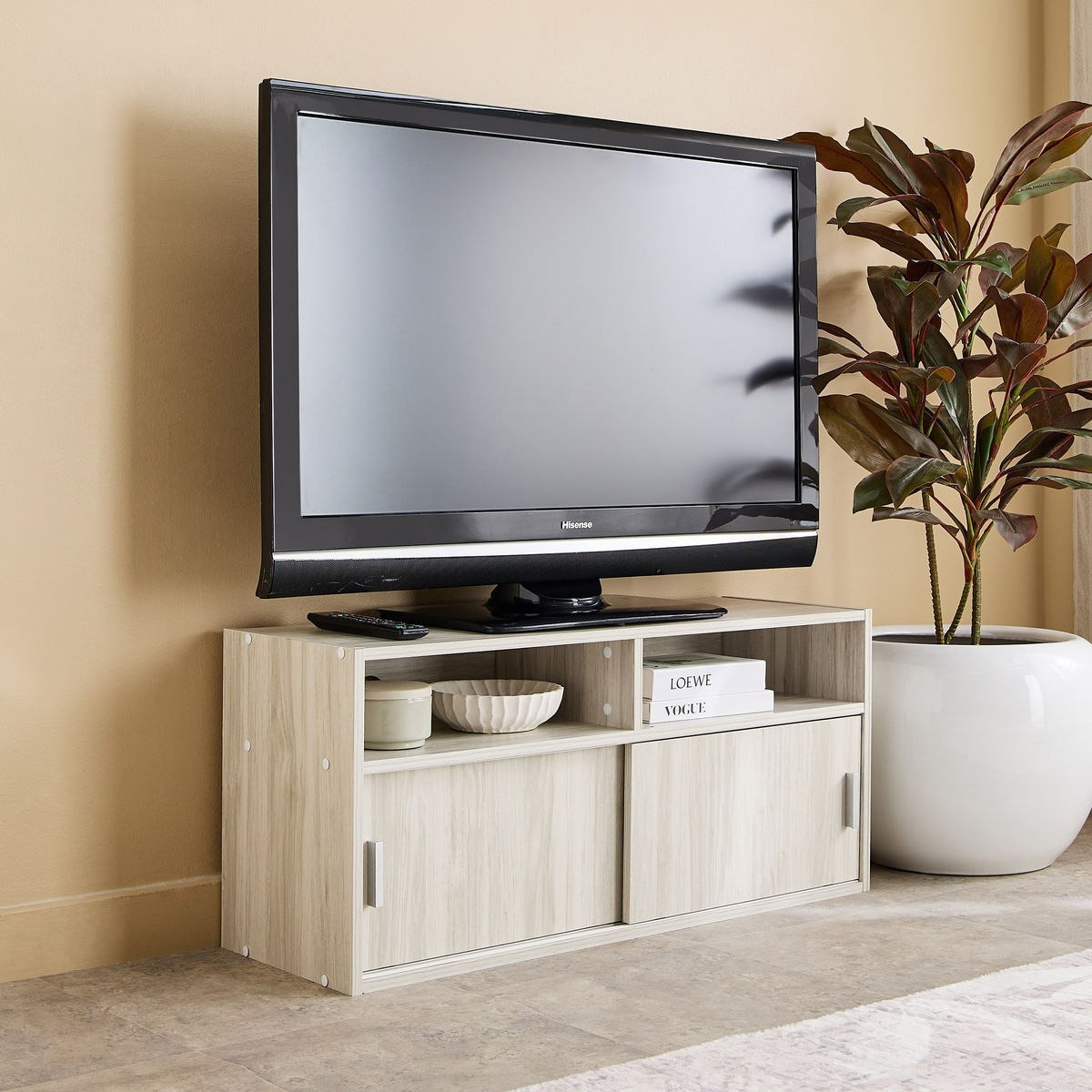 Movo-Libra 2-Piece 2 Door Sliding Low TV Unit for TVs upto 50 Inches-hbxlivingroom-mediaunitsandstorage-tvunits-image-2