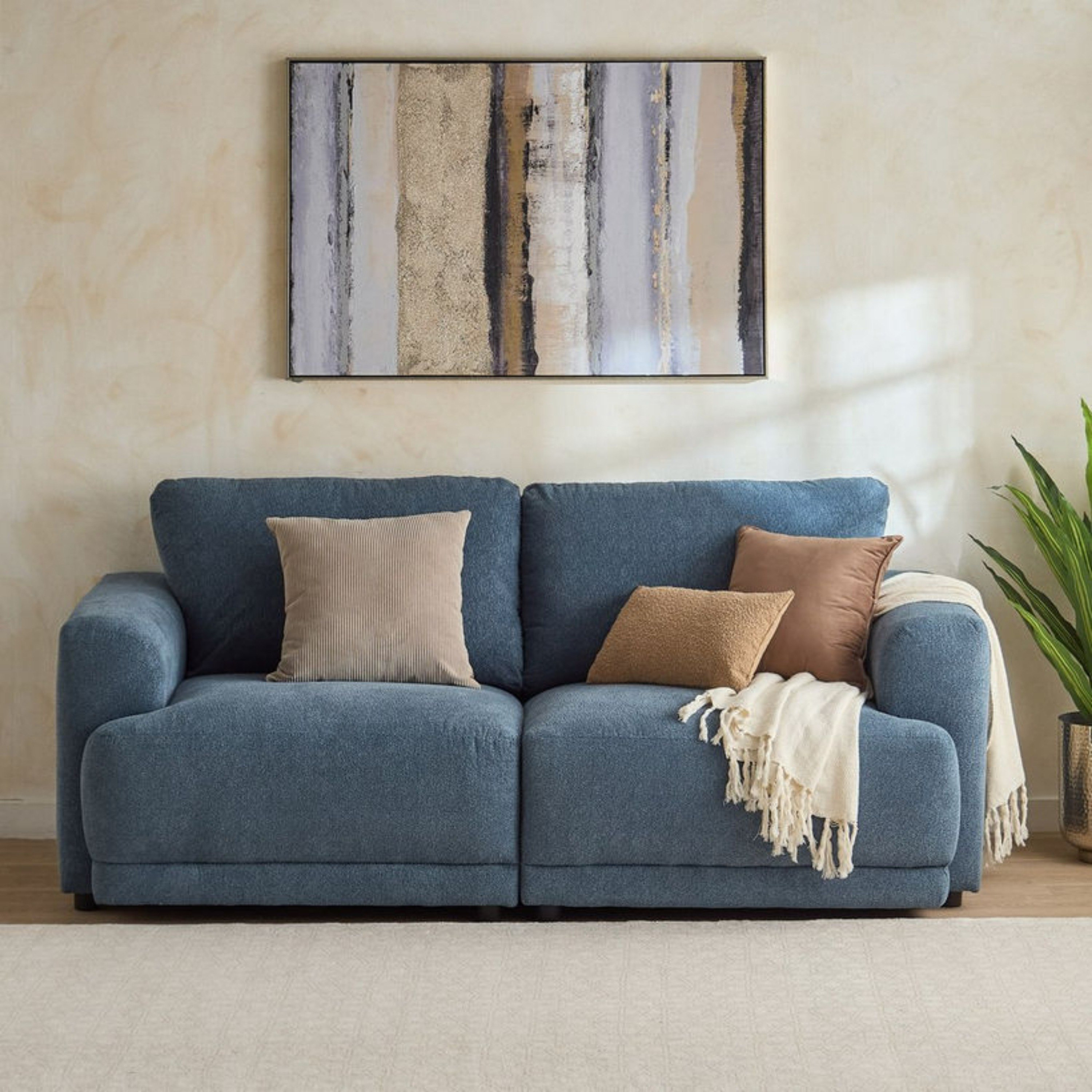 Flexa 2-Seater Fabric Sofa-hbxfurniture-modular-modularsofas-image-1