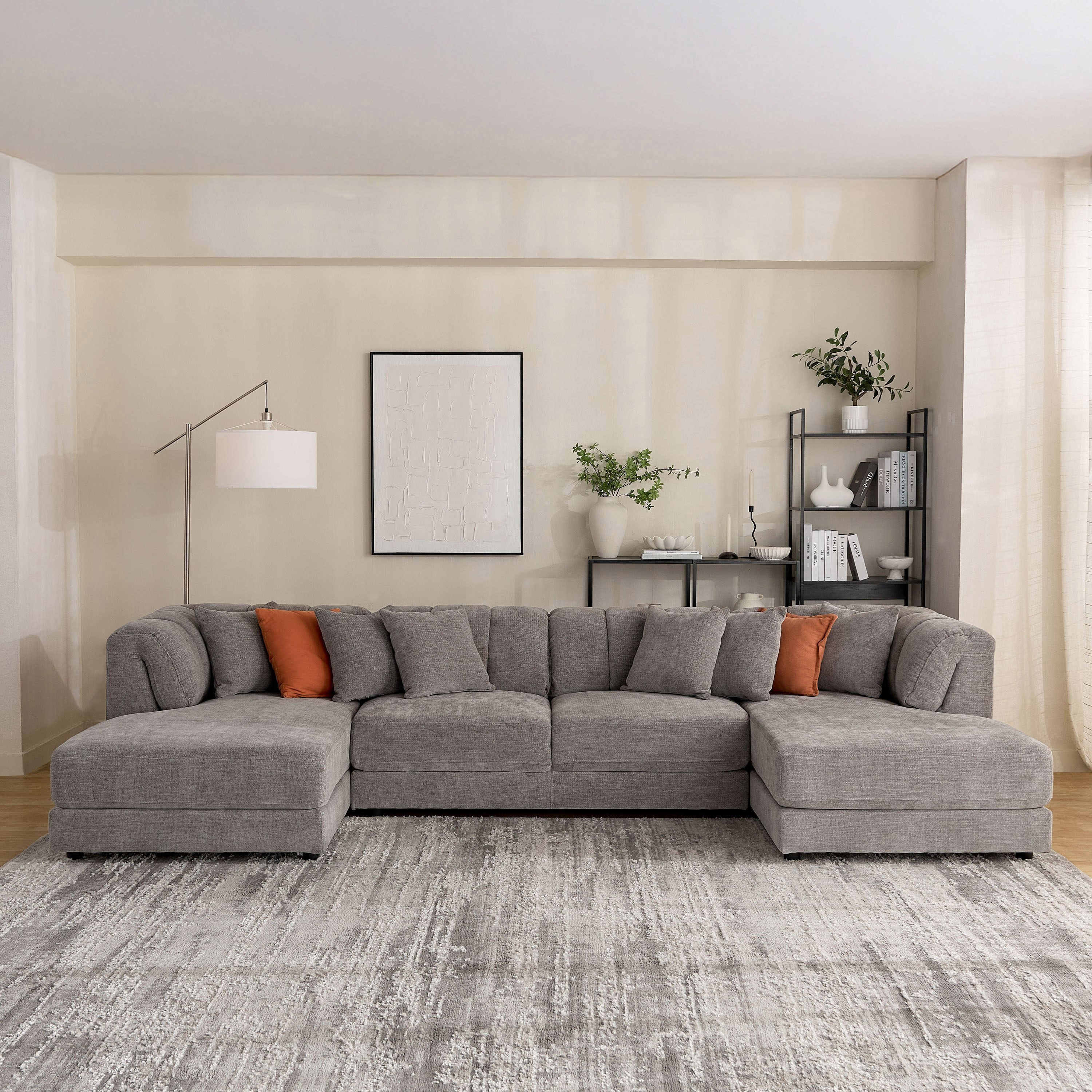 Skive 6-Seater Fabric Corner Sofa-hbxlivingroom-sofasandarmchairs-modularsofas-image-1