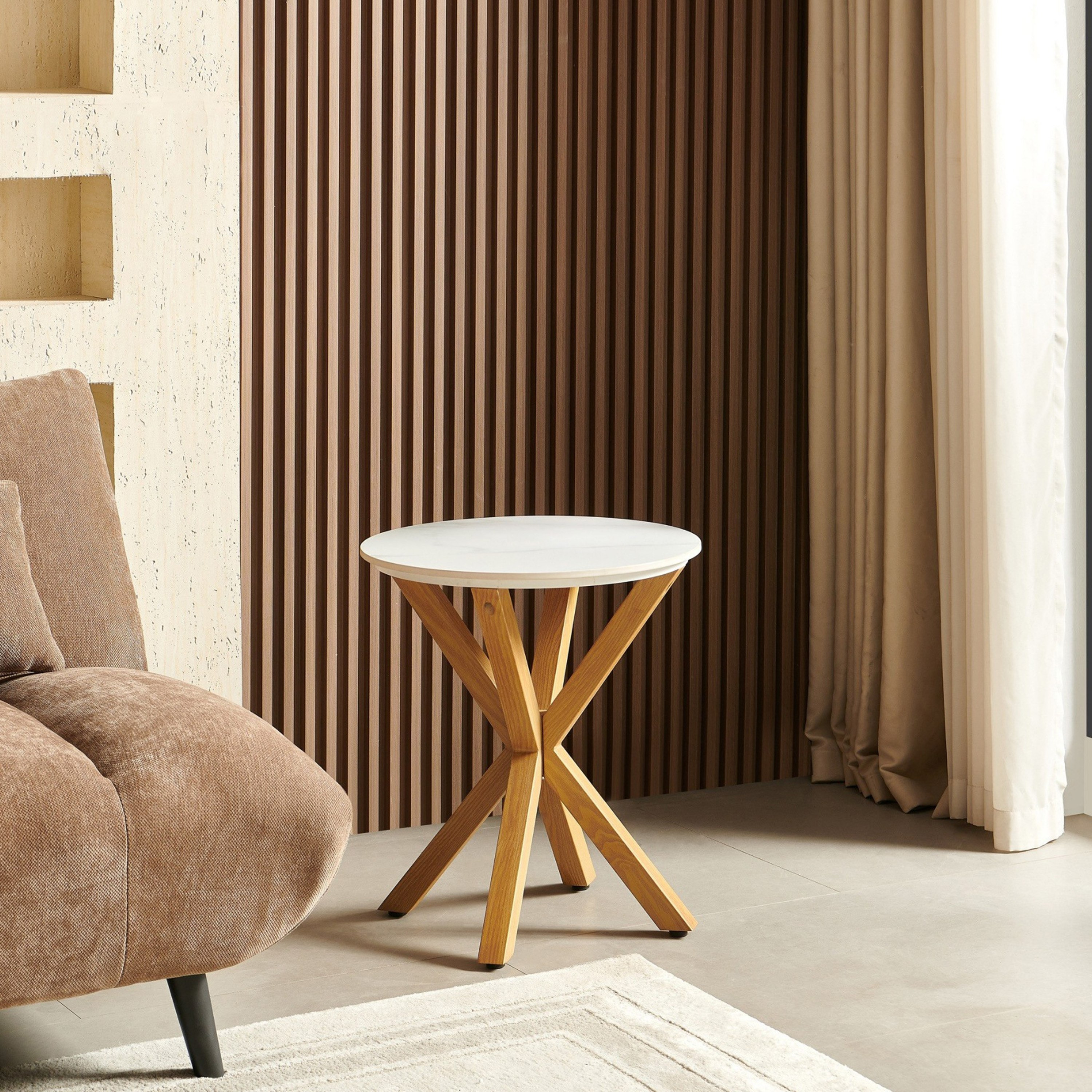 Cocoon Welwick 2-Seater Sintered Stone Tea Set-hbxfurniture-diningtablesandsets-diningsets-twoseater-image-5