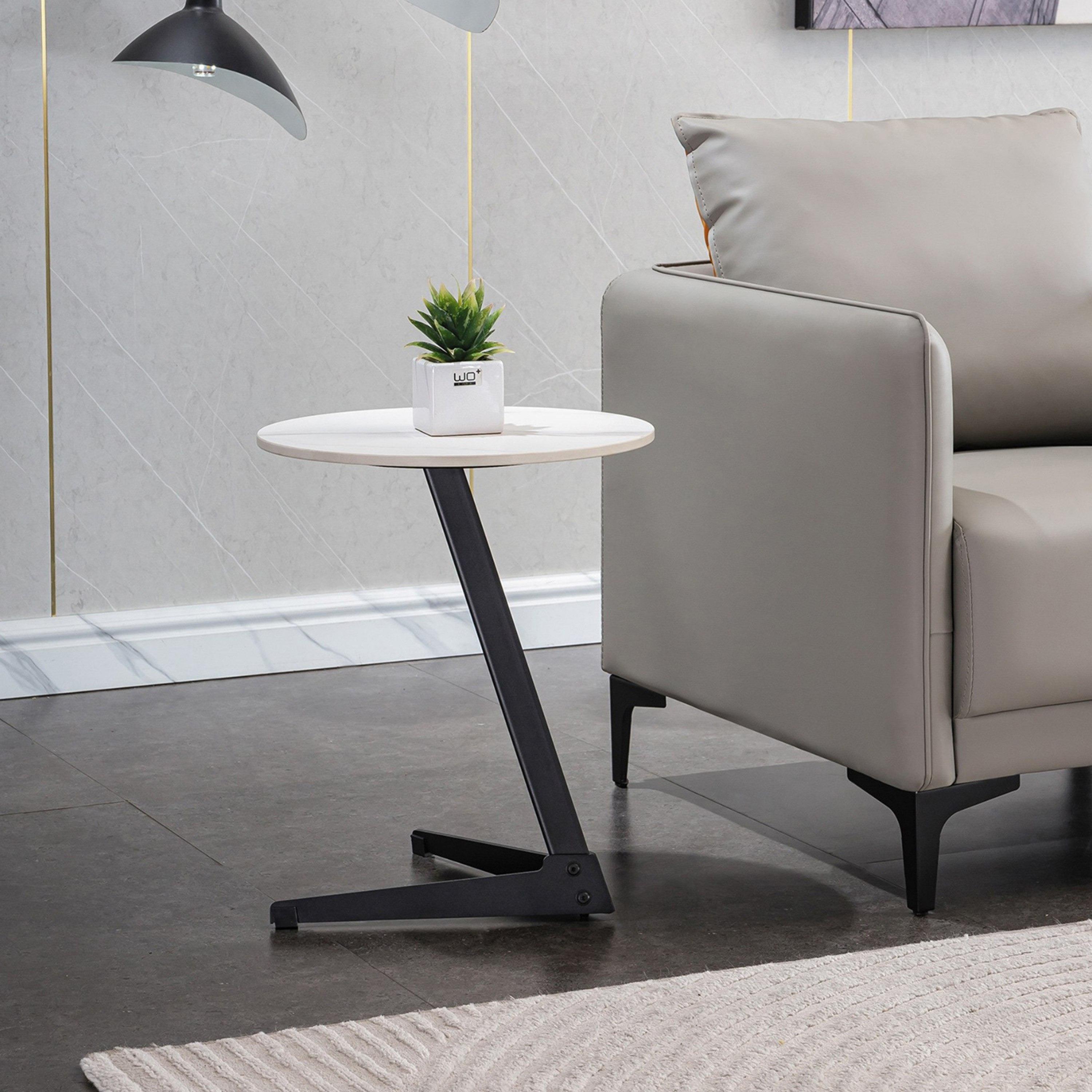 Antonio Baron 2-Seater Swivel Sintered Stone Tea Set-hbxfurniture-diningtablesandsets-diningsets-twoseater-image-9