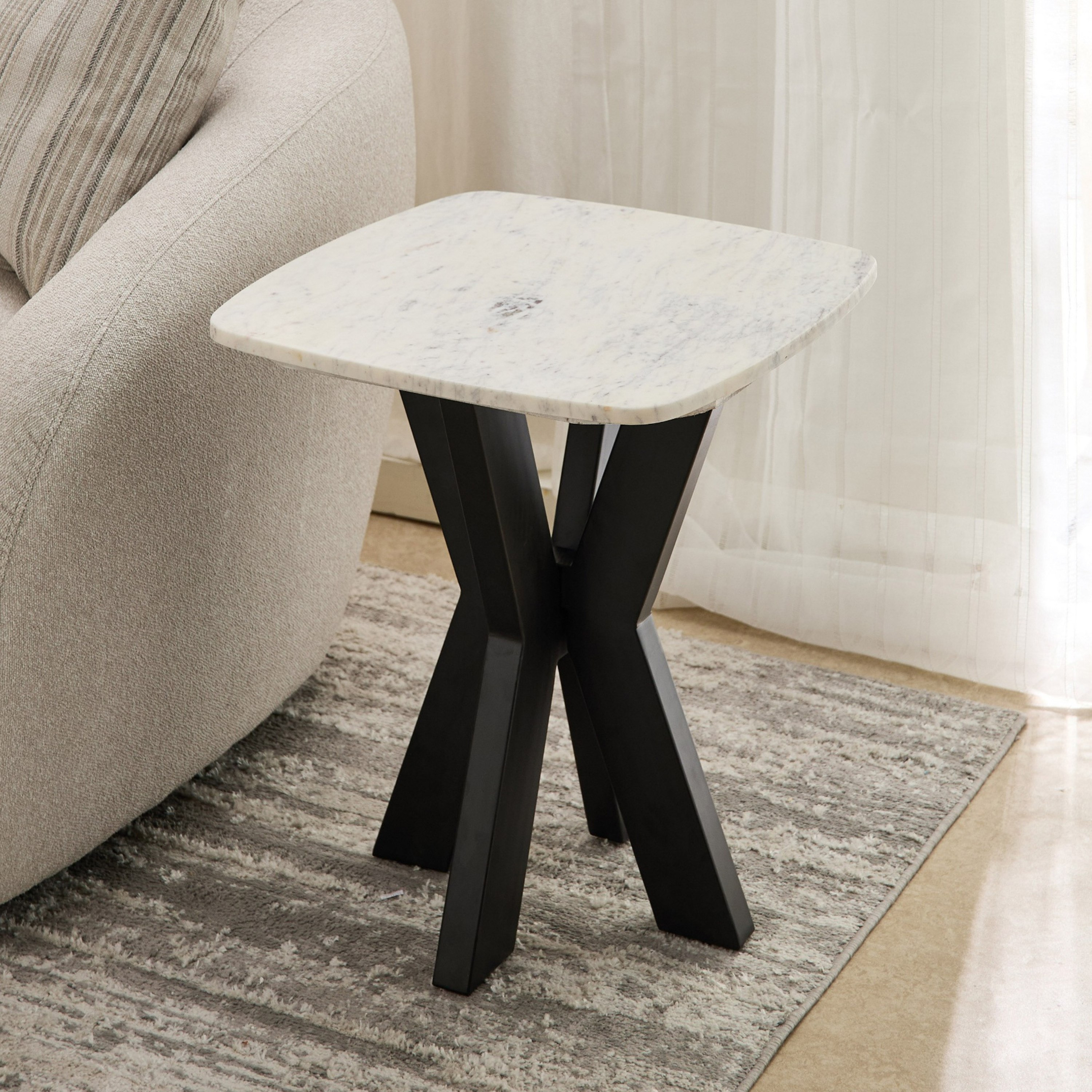 Shila Portola 2-Seater Genuine Marble Tea Set-hbxfurniture-diningtablesandsets-diningsets-twoseater-image-6