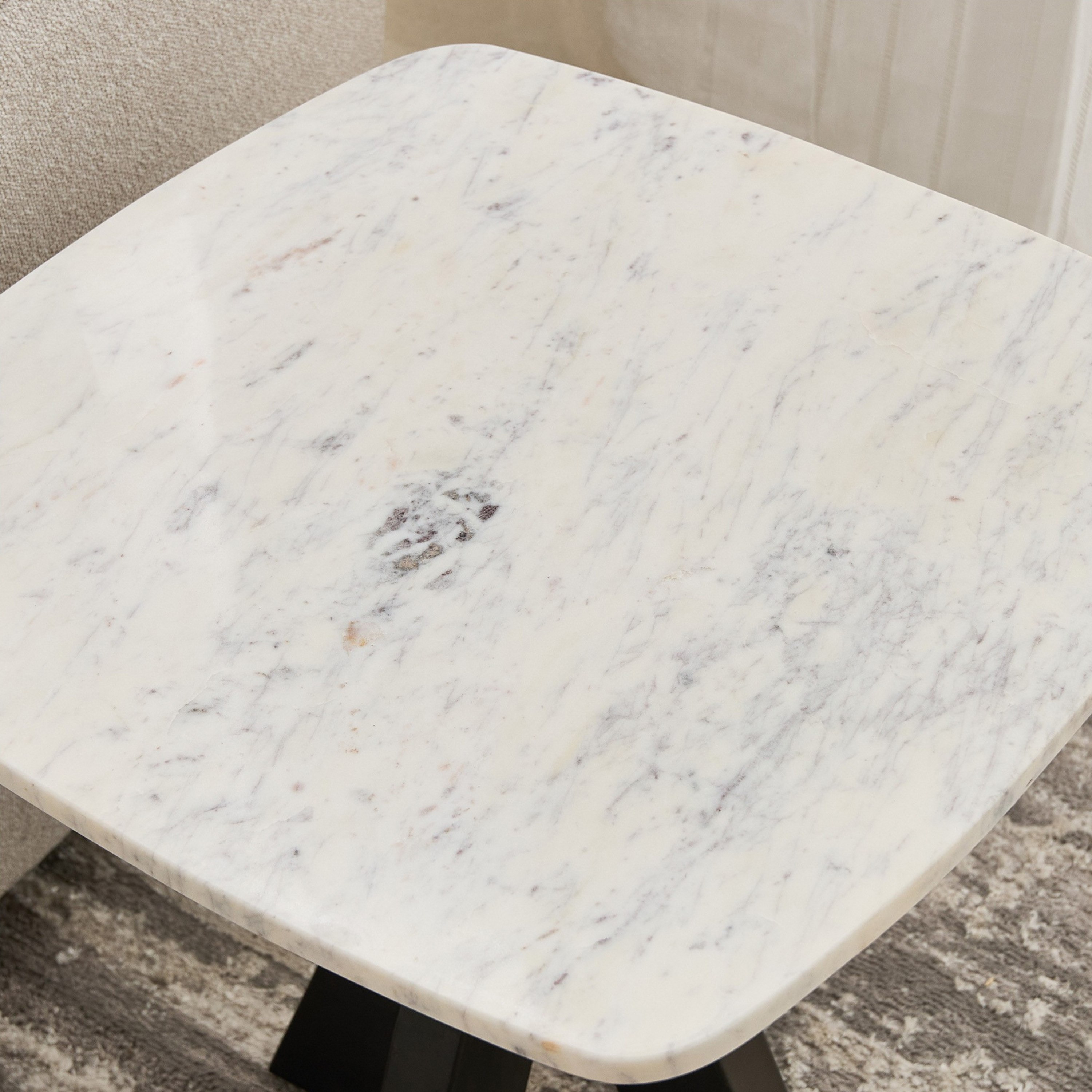 Shila Portola 2-Seater Genuine Marble Tea Set-hbxfurniture-diningtablesandsets-diningsets-twoseater-image-9