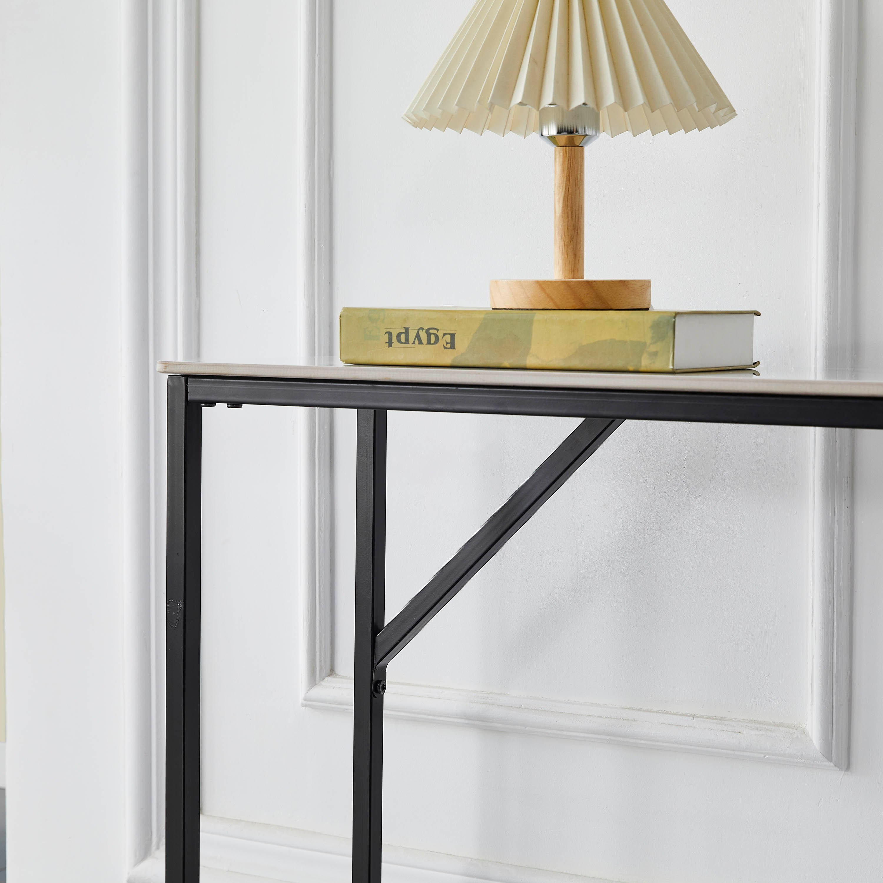 Crompton Crescent Sintered Stone Top Console with 2 Ottomans-hbxfurniture-tablesandstands-consoletables-image-6