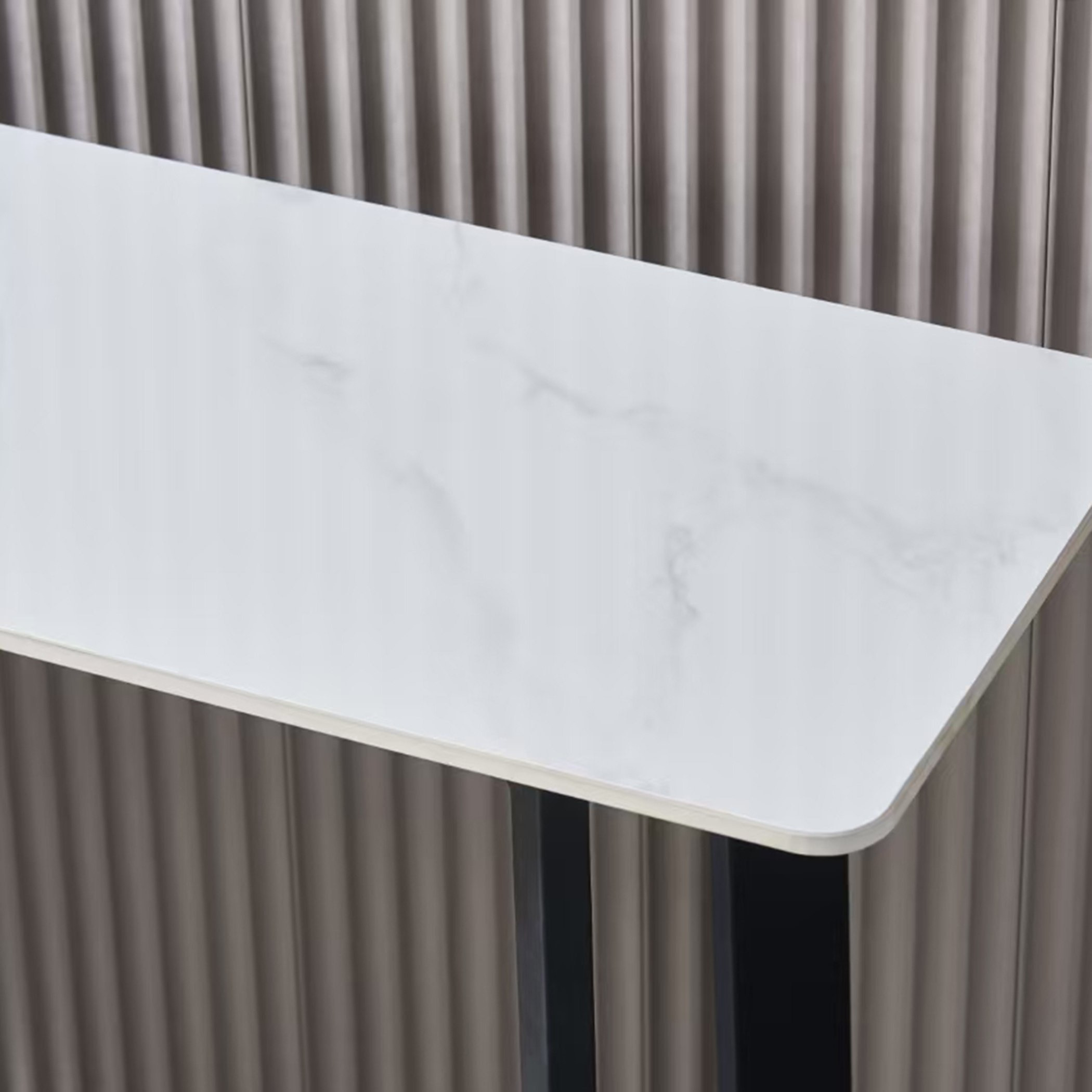 Barecelona Mount Sintered Stone Top Console with 2 Ottomans-hbxfurniture-tablesandstands-consoletables-image-12